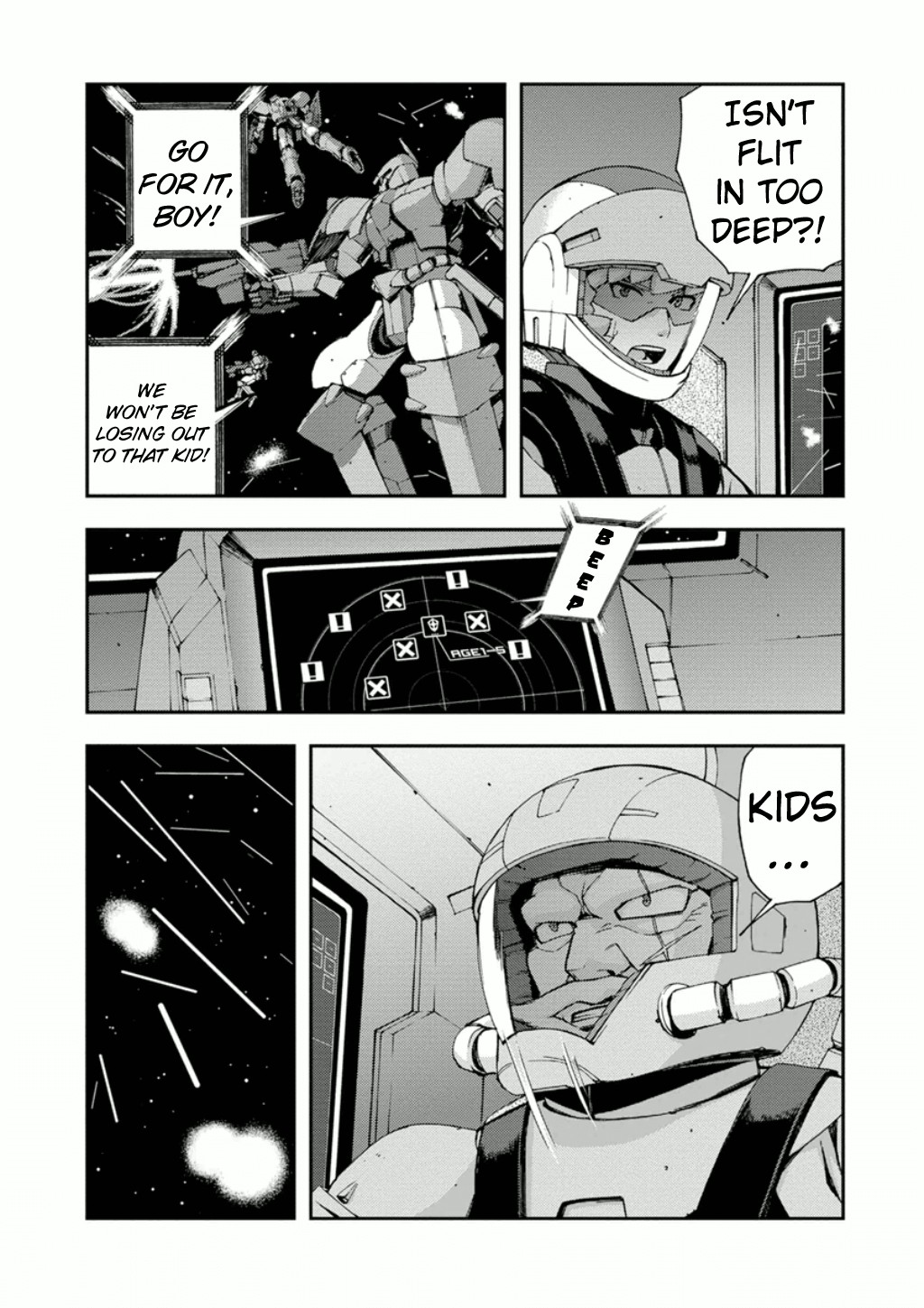 Mobile Suit Gundam AGE: First Evolution Chapter 9 page 26 - Chapter 9: Ambat the Space Fortress