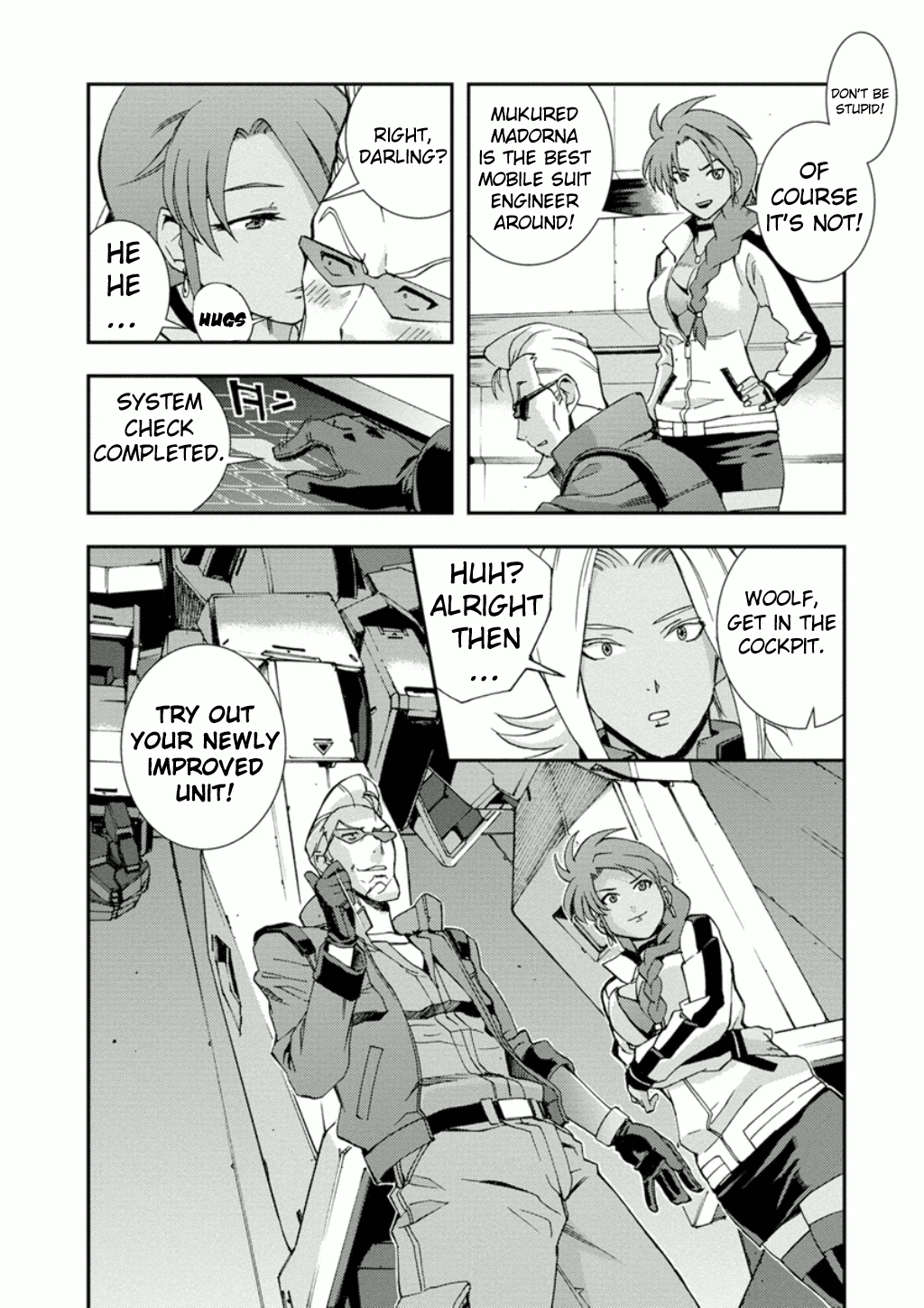 Mobile Suit Gundam AGE: First Evolution Chapter 9 page 28 - Chapter 9: Ambat the Space Fortress