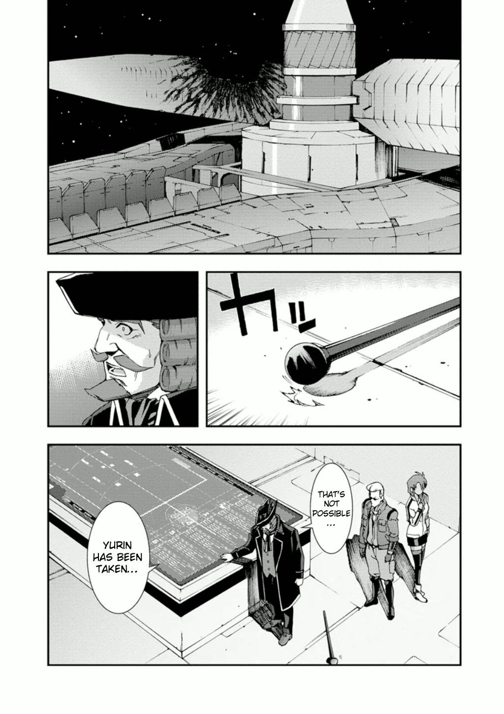 Mobile Suit Gundam AGE: First Evolution Chapter 9 page 3 - Chapter 9: Ambat the Space Fortress
