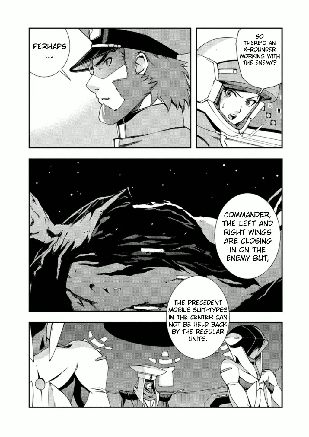 Mobile Suit Gundam AGE: First Evolution Chapter 9 page 32 - Chapter 9: Ambat the Space Fortress