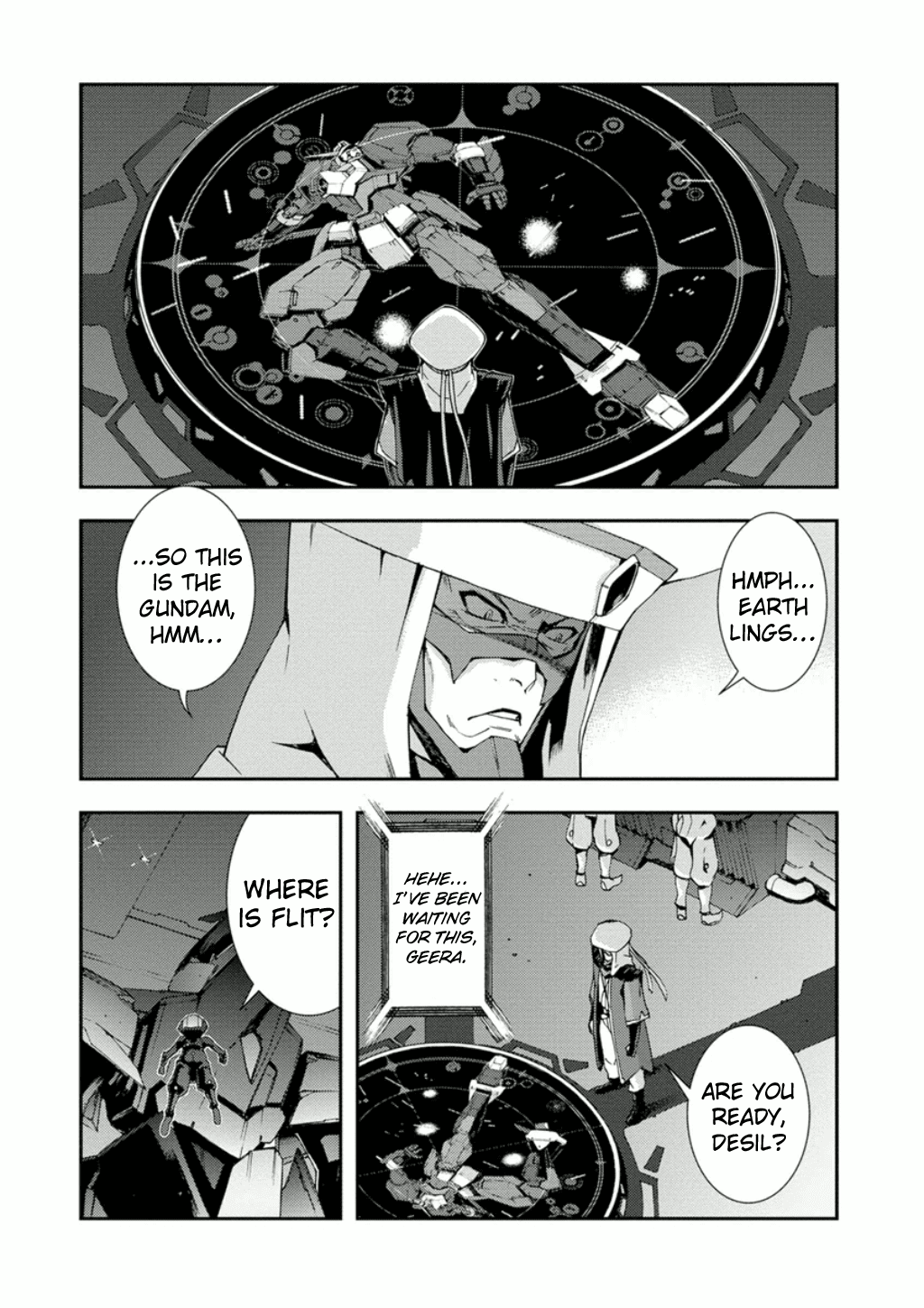 Mobile Suit Gundam AGE: First Evolution Chapter 9 page 33 - Chapter 9: Ambat the Space Fortress