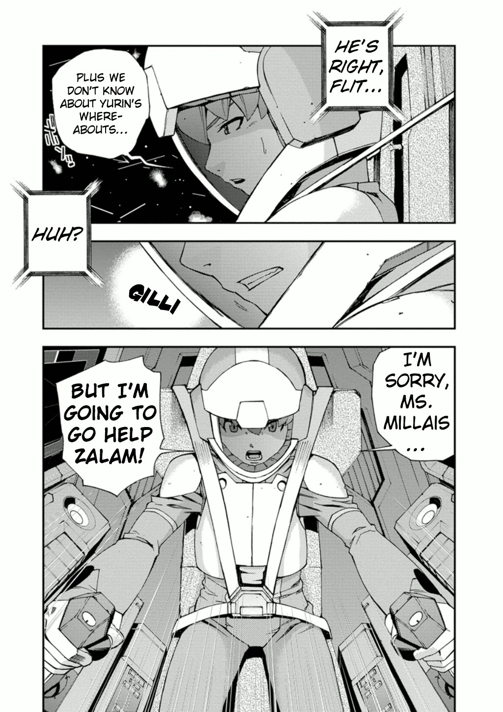 Mobile Suit Gundam AGE: First Evolution Chapter 9 page 39 - Chapter 9: Ambat the Space Fortress