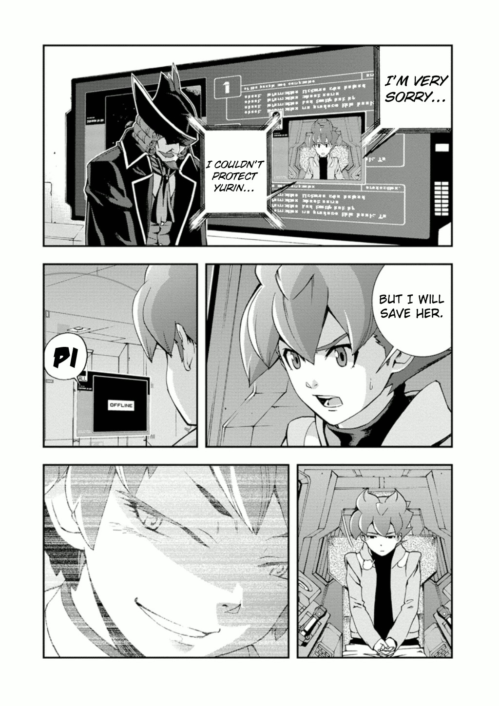 Mobile Suit Gundam AGE: First Evolution Chapter 9 page 4 - Chapter 9: Ambat the Space Fortress
