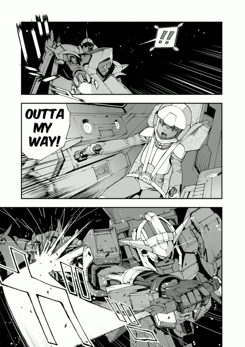 Mobile Suit Gundam AGE: First Evolution Chapter 9 page 41 - Chapter 9: Ambat the Space Fortress