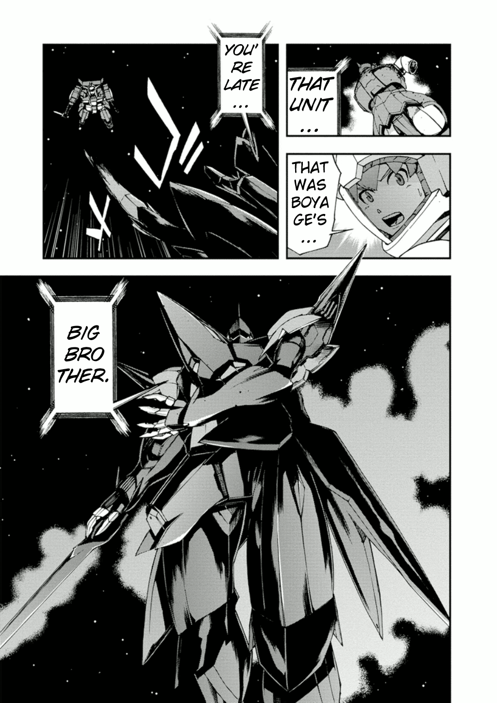 Mobile Suit Gundam AGE: First Evolution Chapter 9 page 43 - Chapter 9: Ambat the Space Fortress