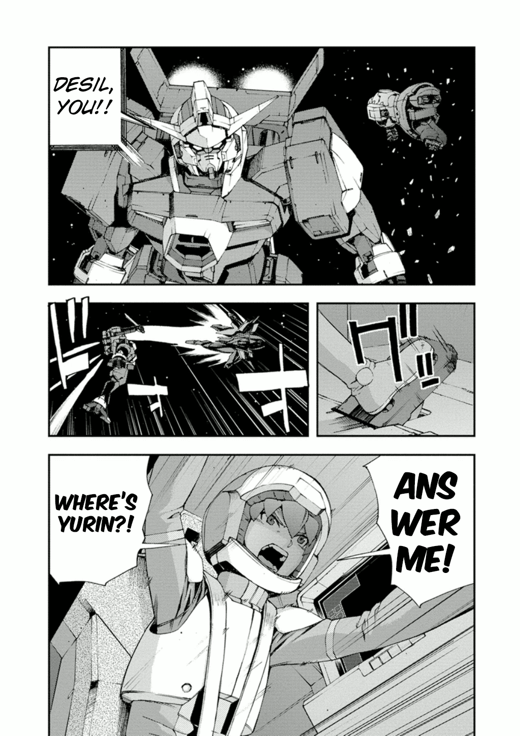 Mobile Suit Gundam AGE: First Evolution Chapter 9 page 44 - Chapter 9: Ambat the Space Fortress