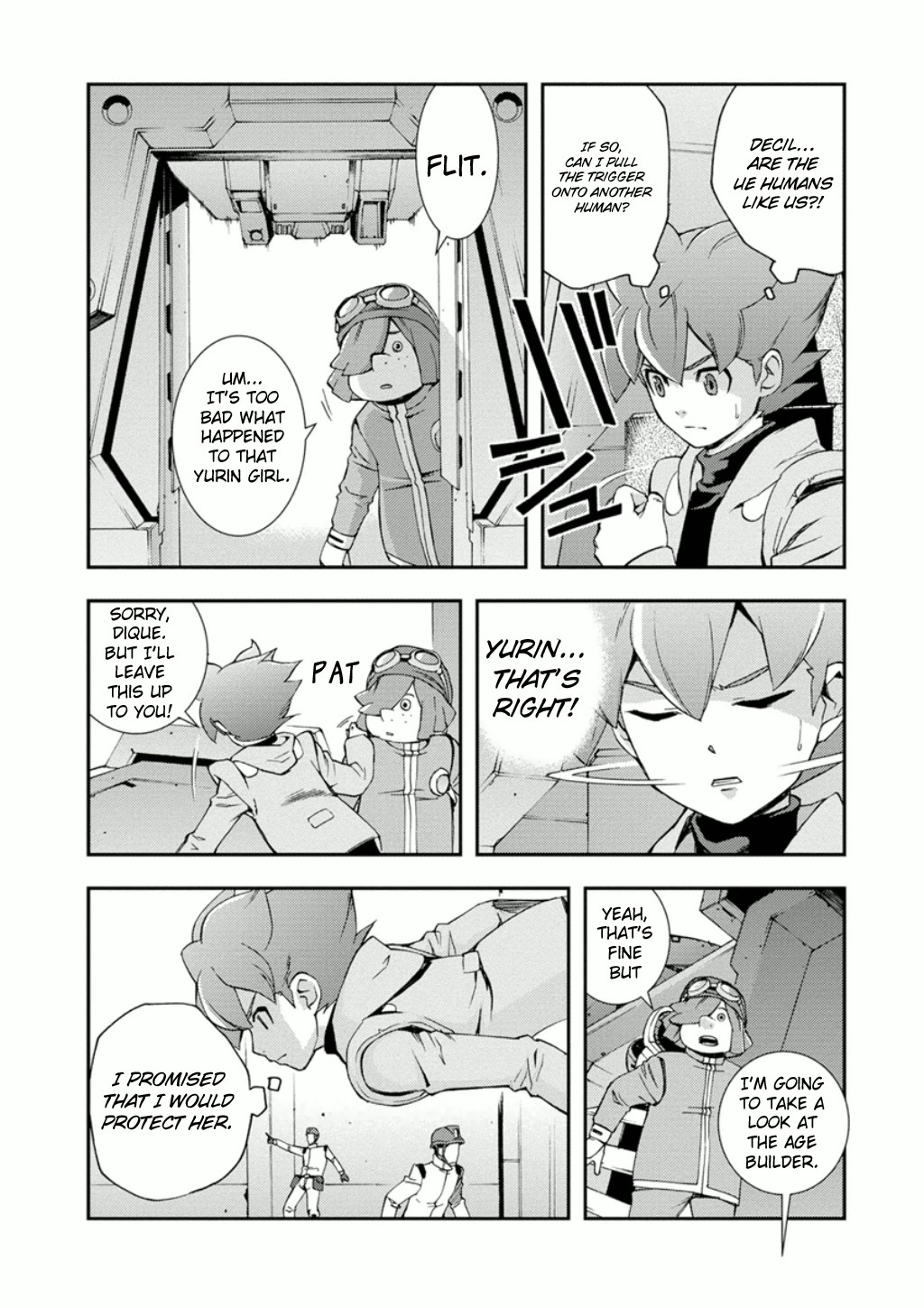Mobile Suit Gundam AGE: First Evolution Chapter 9 page 5 - Chapter 9: Ambat the Space Fortress