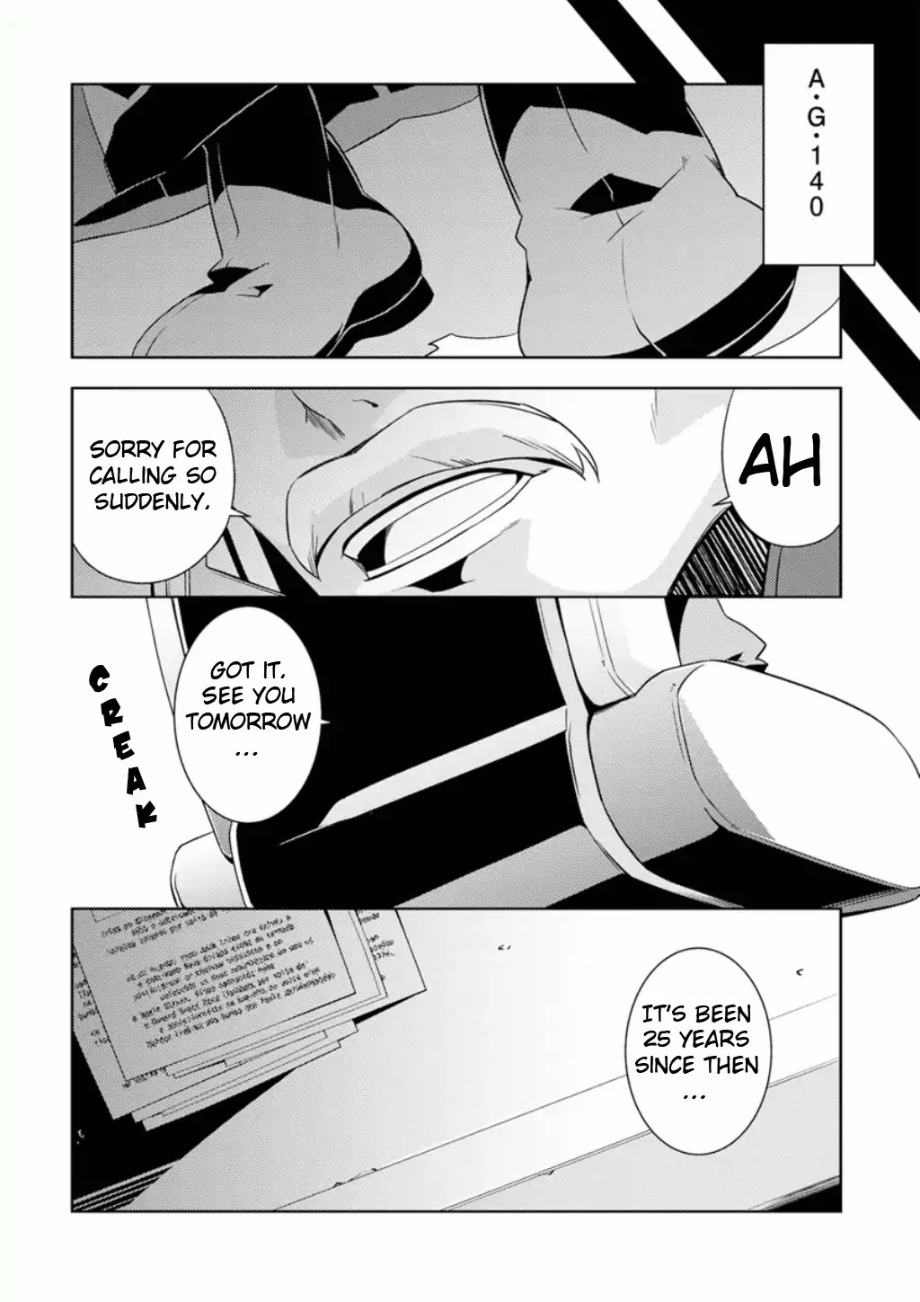 Mobile Suit Gundam AGE - Second Evolution Chapter 1 page 35 - Chapter 1: Prologue