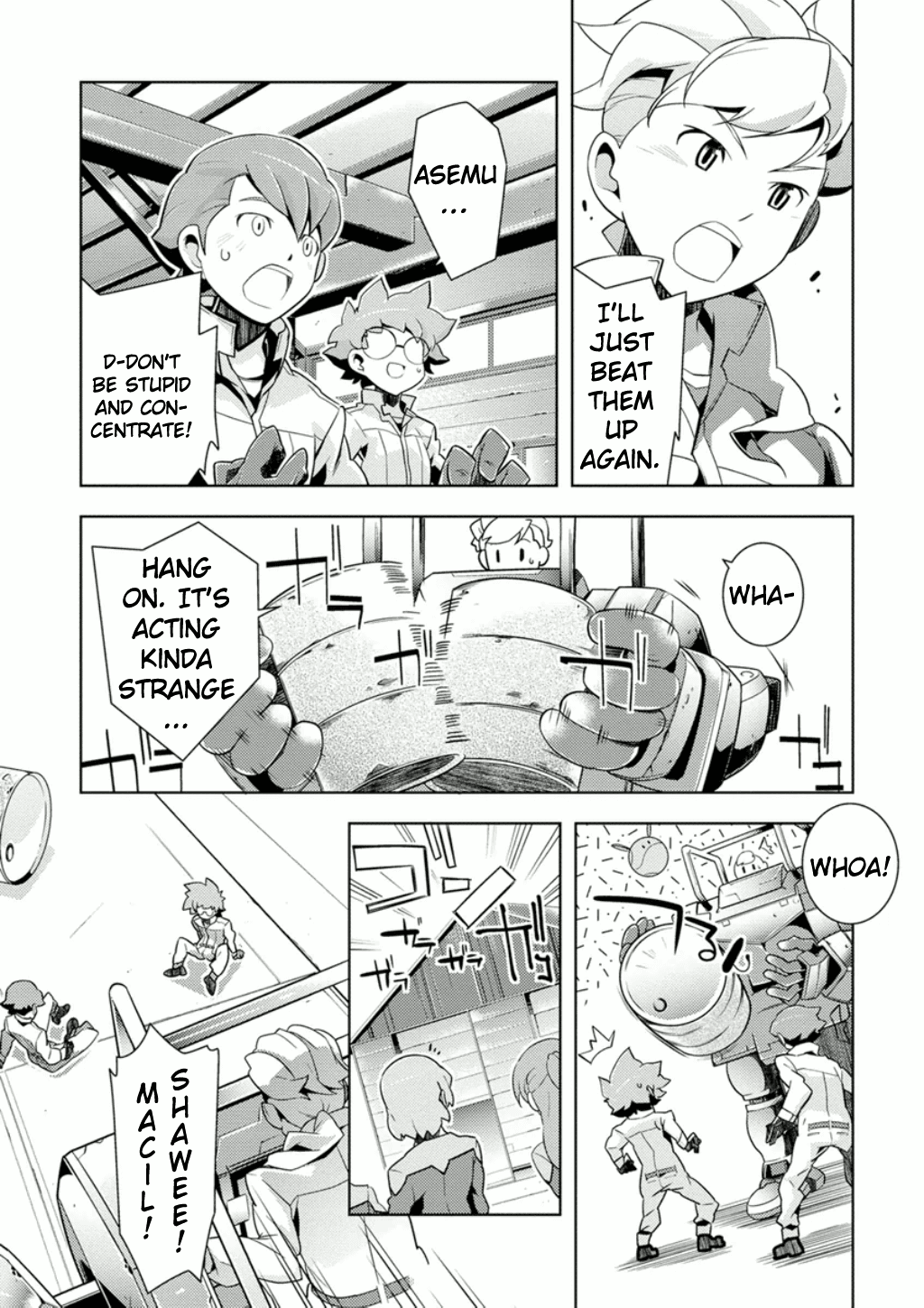 Mobile Suit Gundam AGE - Second Evolution Chapter 2 page 14 - Chapter 2: The Gundam in the Stable
