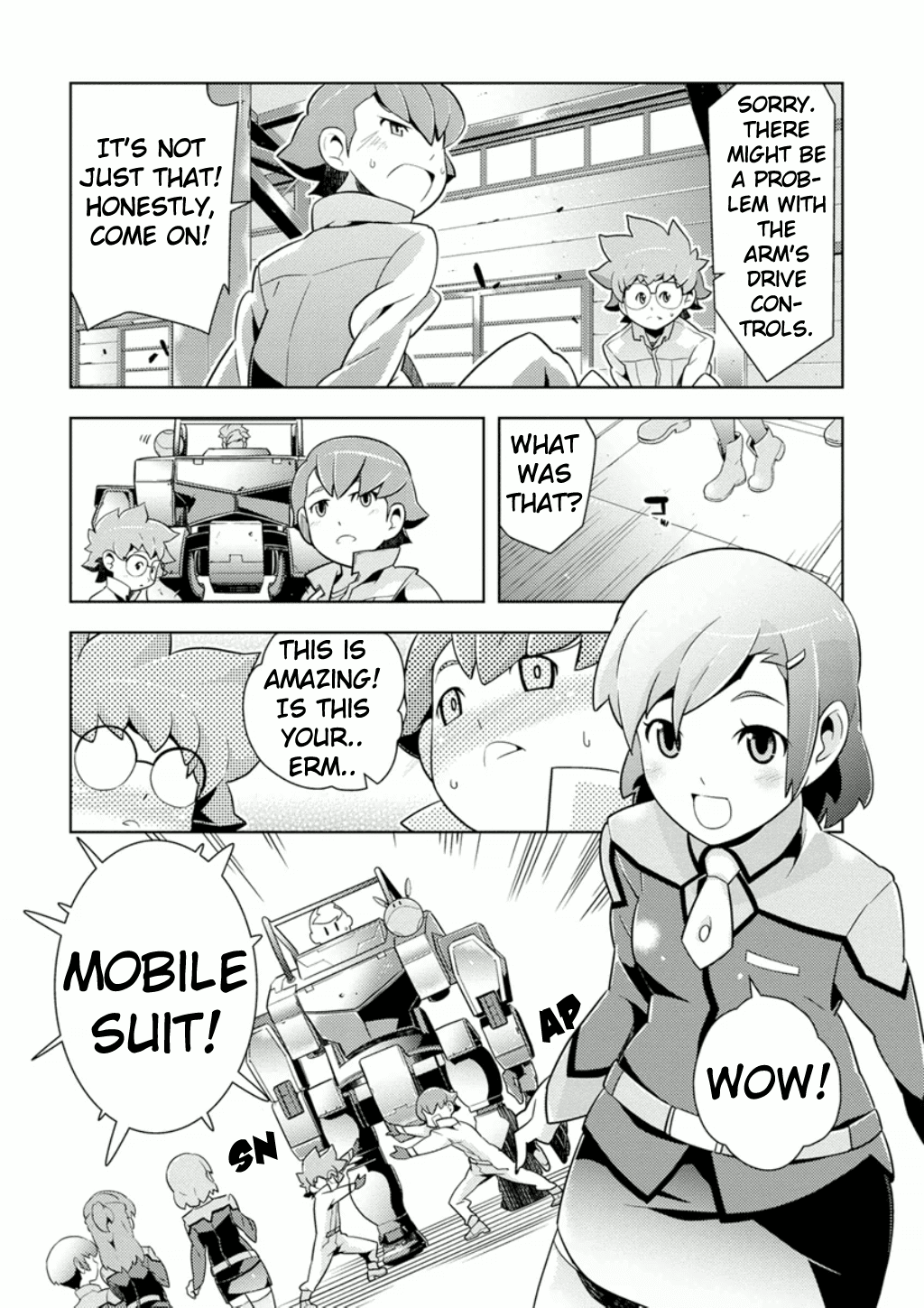 Mobile Suit Gundam AGE - Second Evolution Chapter 2 page 15 - Chapter 2: The Gundam in the Stable