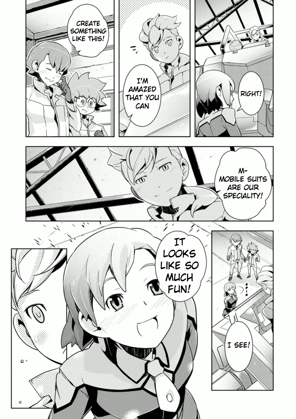 Mobile Suit Gundam AGE - Second Evolution Chapter 2 page 16 - Chapter 2: The Gundam in the Stable