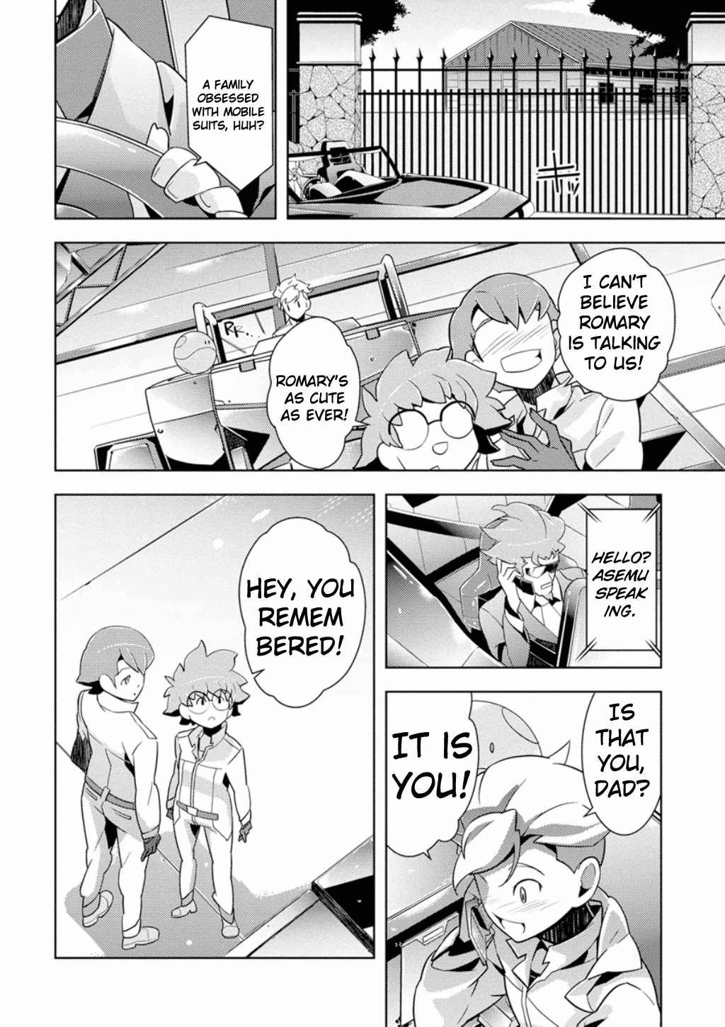Mobile Suit Gundam AGE - Second Evolution Chapter 2 page 17 - Chapter 2: The Gundam in the Stable