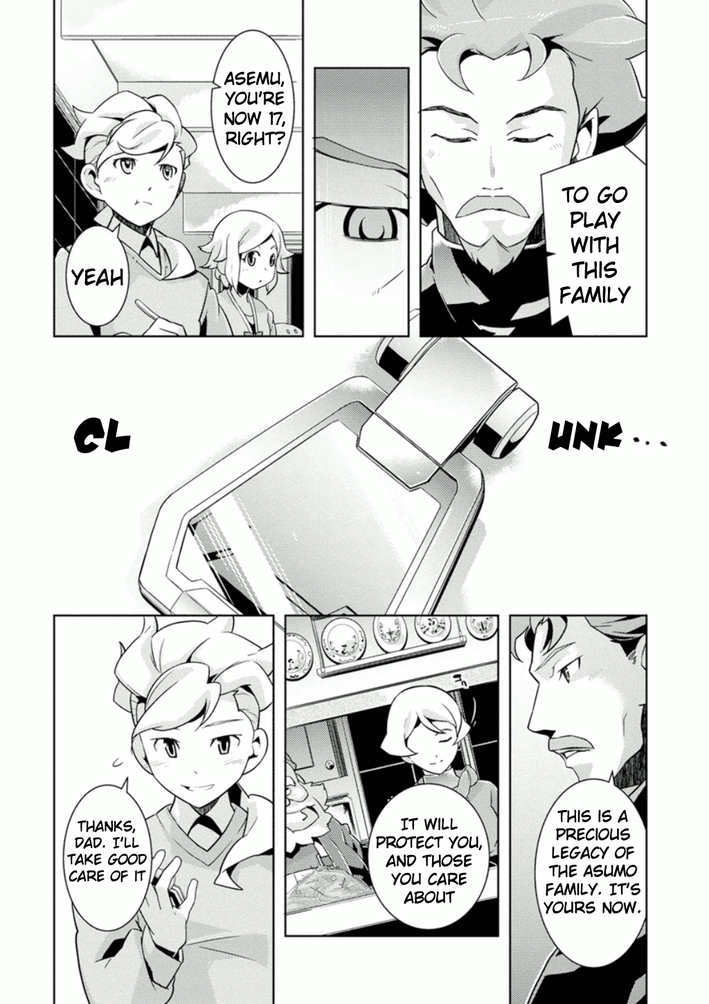 Mobile Suit Gundam AGE - Second Evolution Chapter 2 page 19 - Chapter 2: The Gundam in the Stable