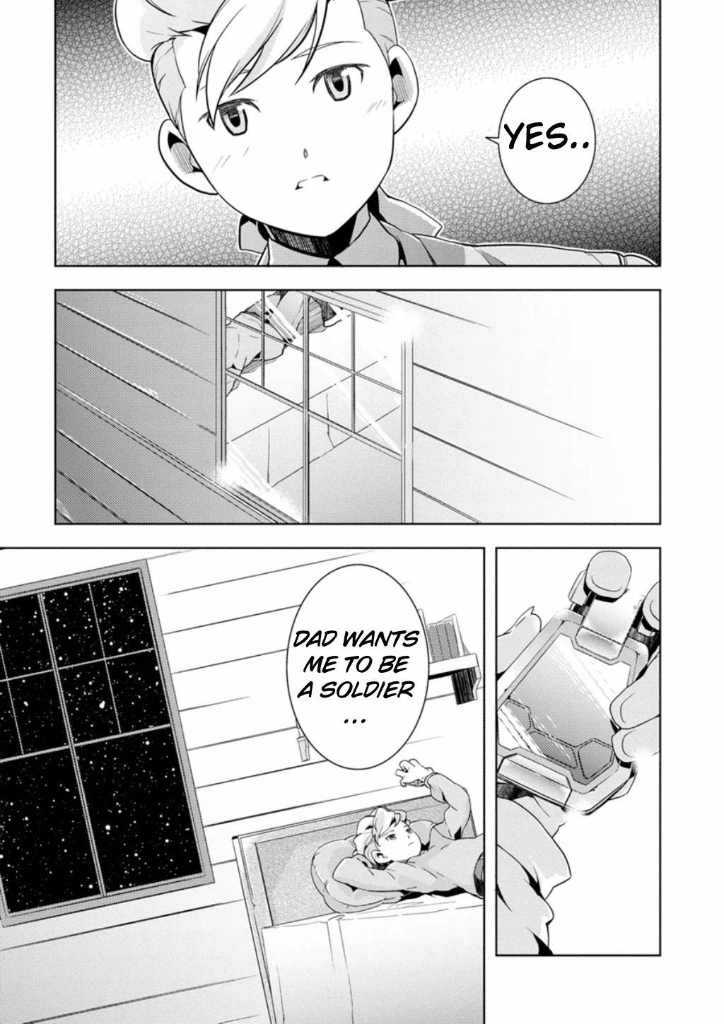 Mobile Suit Gundam AGE - Second Evolution Chapter 2 page 21 - Chapter 2: The Gundam in the Stable