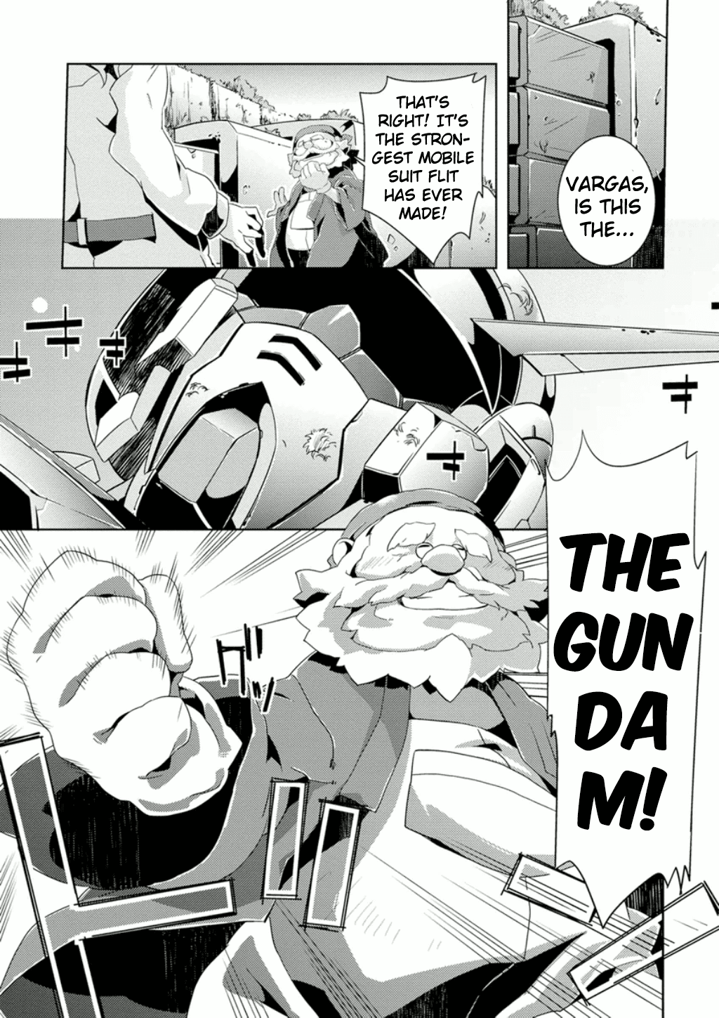 Mobile Suit Gundam AGE - Second Evolution Chapter 2 page 34 - Chapter 2: The Gundam in the Stable