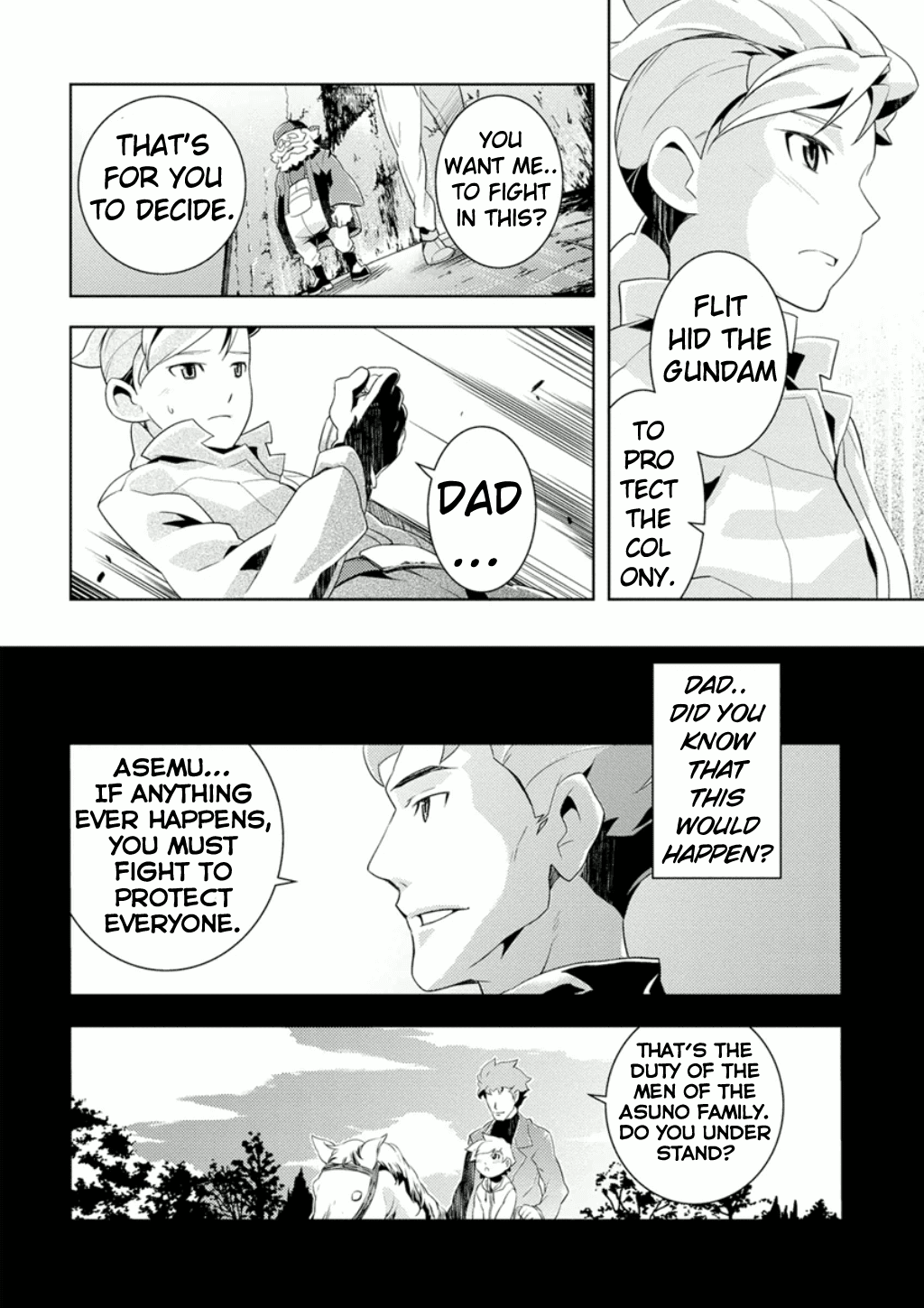 Mobile Suit Gundam AGE - Second Evolution Chapter 2 page 35 - Chapter 2: The Gundam in the Stable