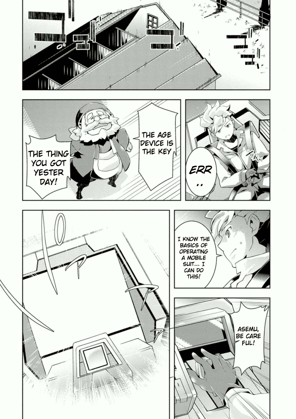 Mobile Suit Gundam AGE - Second Evolution Chapter 2 page 37 - Chapter 2: The Gundam in the Stable