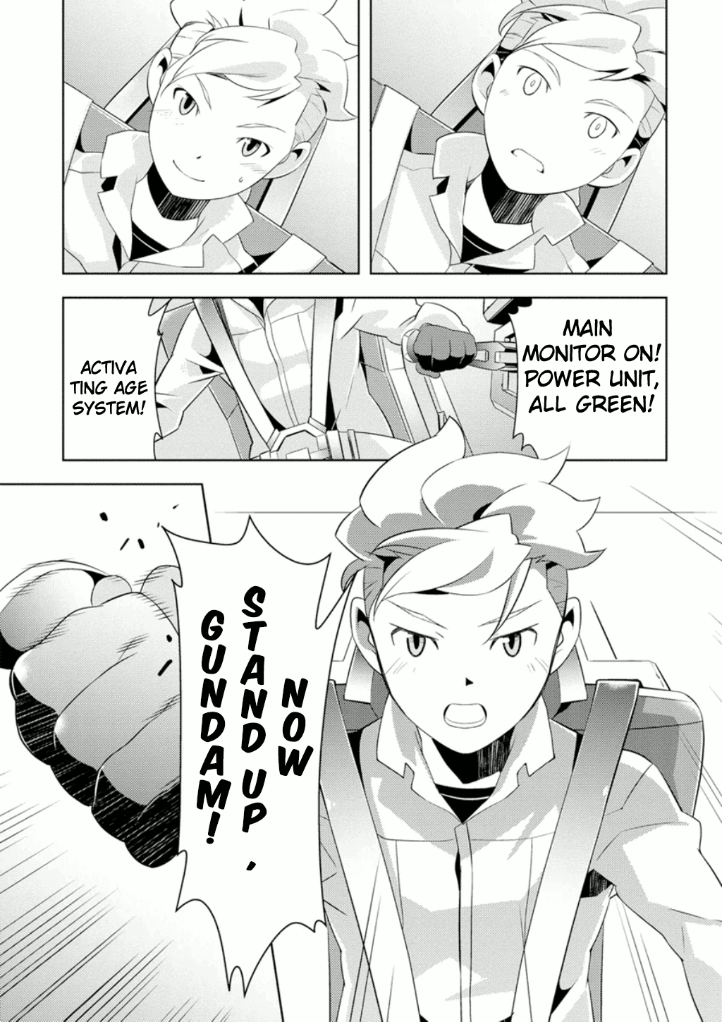 Mobile Suit Gundam AGE - Second Evolution Chapter 2 page 38 - Chapter 2: The Gundam in the Stable
