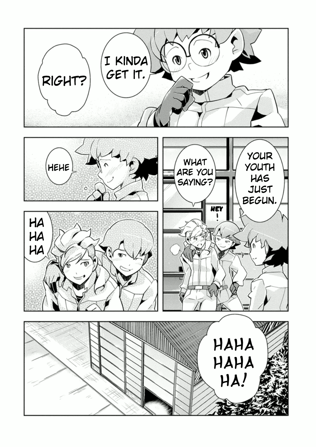 Mobile Suit Gundam AGE - Second Evolution Chapter 2 page 54 - Chapter 2: The Gundam in the Stable