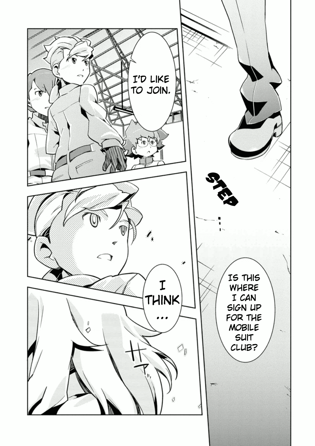 Mobile Suit Gundam AGE - Second Evolution Chapter 2 page 55 - Chapter 2: The Gundam in the Stable