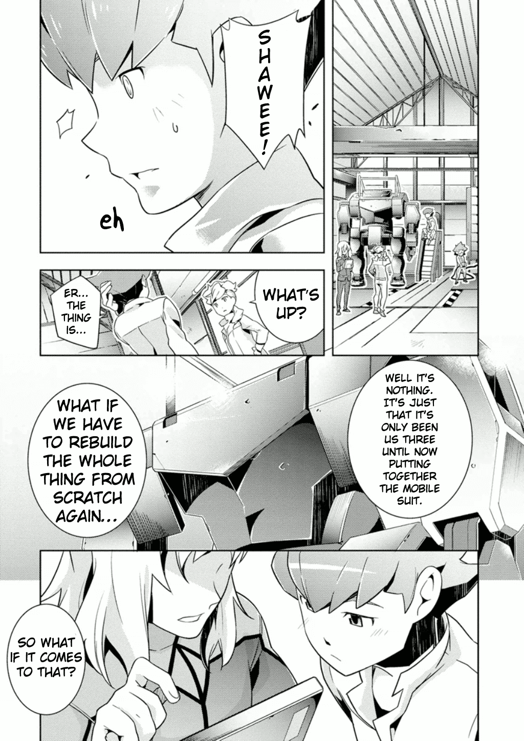 Mobile Suit Gundam AGE - Second Evolution Chapter 3 page 10 - Chapter 3: Friendship, Love and Mobile Suits