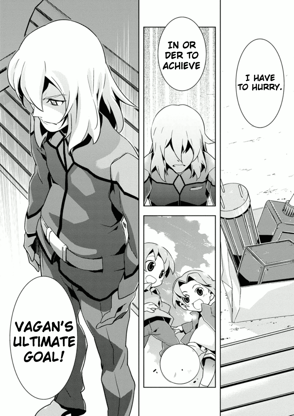 Mobile Suit Gundam AGE - Second Evolution Chapter 3 page 29 - Chapter 3: Friendship, Love and Mobile Suits