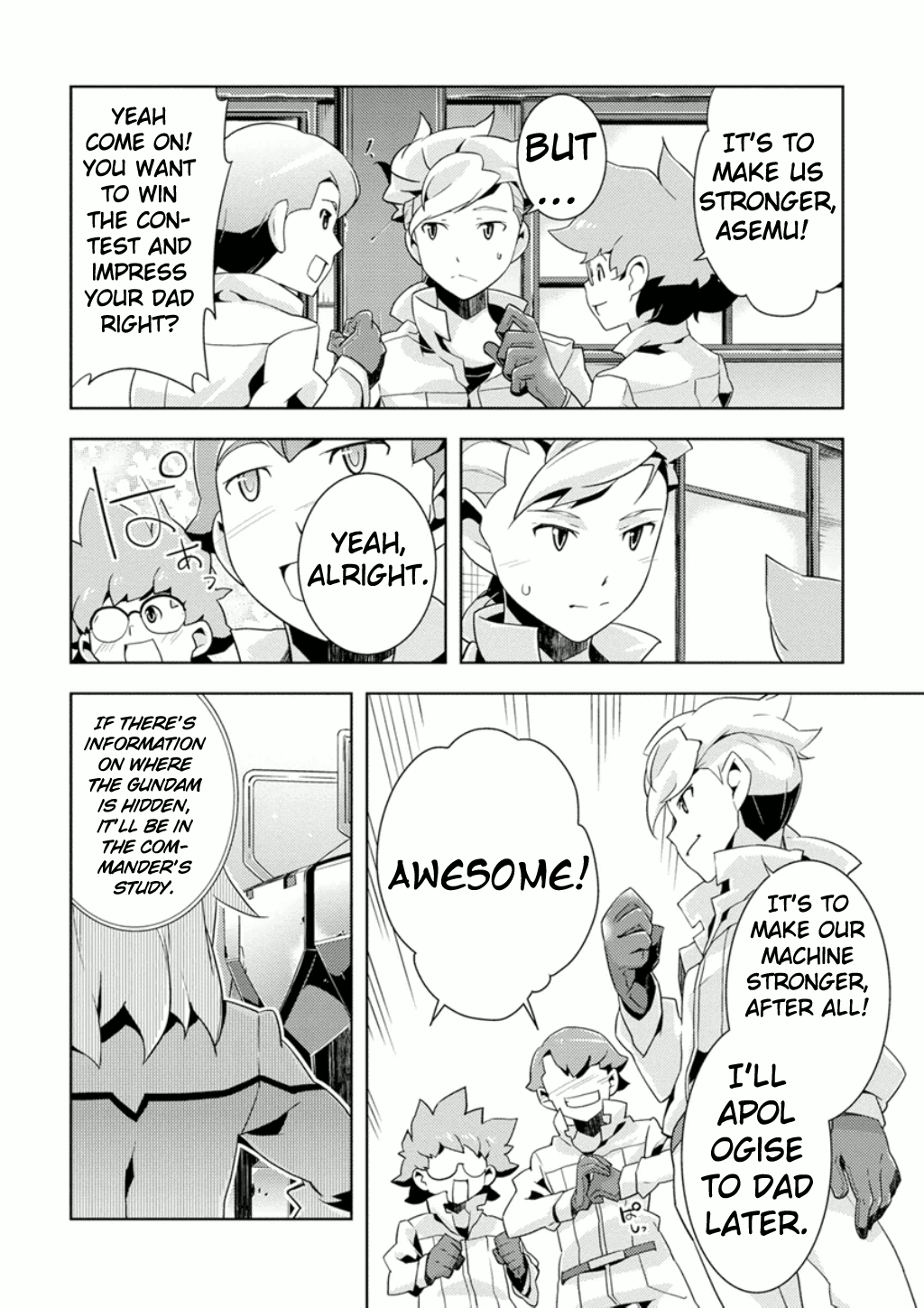 Mobile Suit Gundam AGE - Second Evolution Chapter 3 page 31 - Chapter 3: Friendship, Love and Mobile Suits