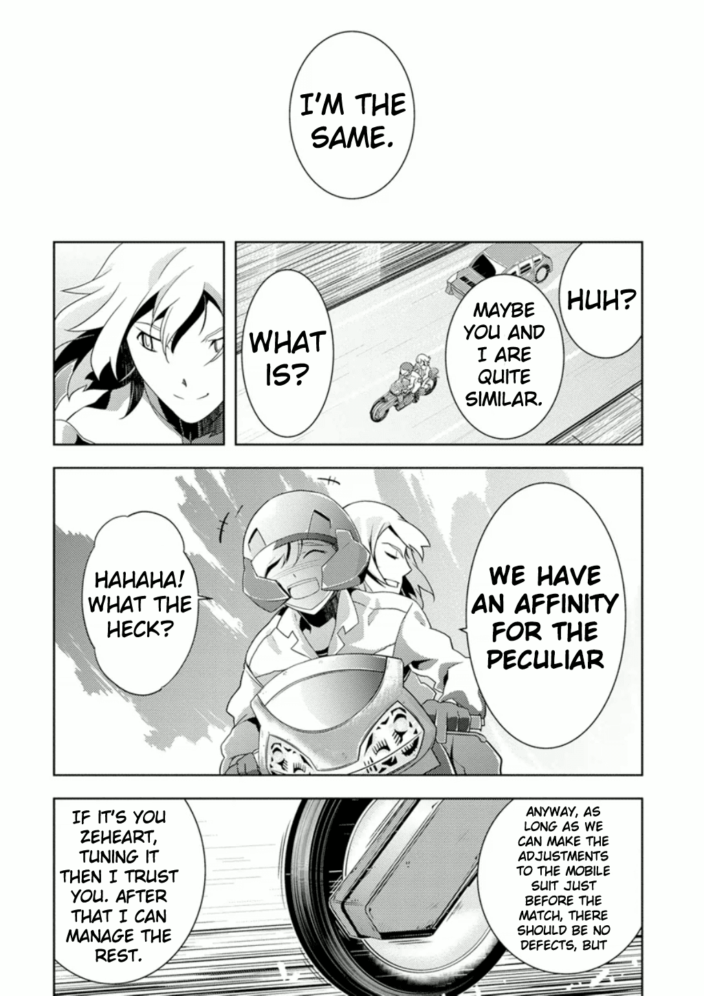 Mobile Suit Gundam AGE - Second Evolution Chapter 3 page 43 - Chapter 3: Friendship, Love and Mobile Suits
