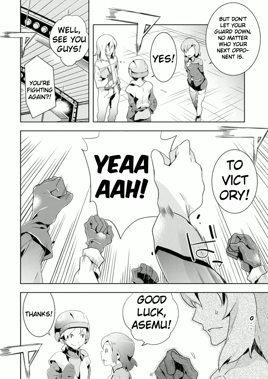 Mobile Suit Gundam AGE - Second Evolution Chapter 3 page 53 - Chapter 3: Friendship, Love and Mobile Suits