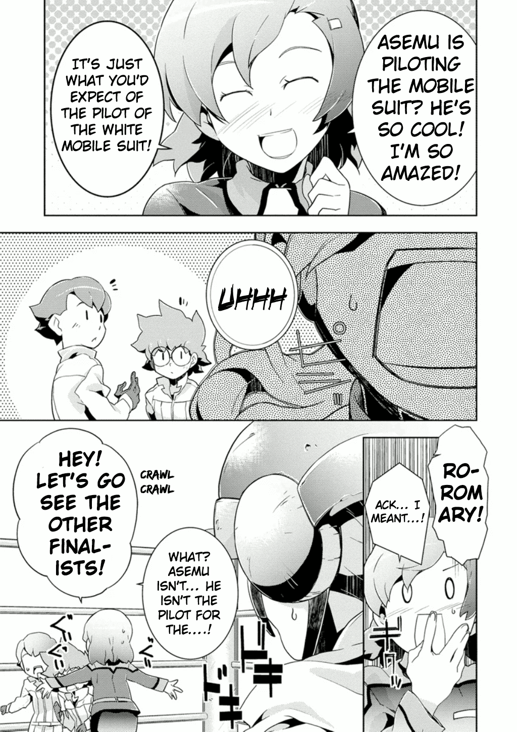 Mobile Suit Gundam AGE - Second Evolution Chapter 3 page 54 - Chapter 3: Friendship, Love and Mobile Suits