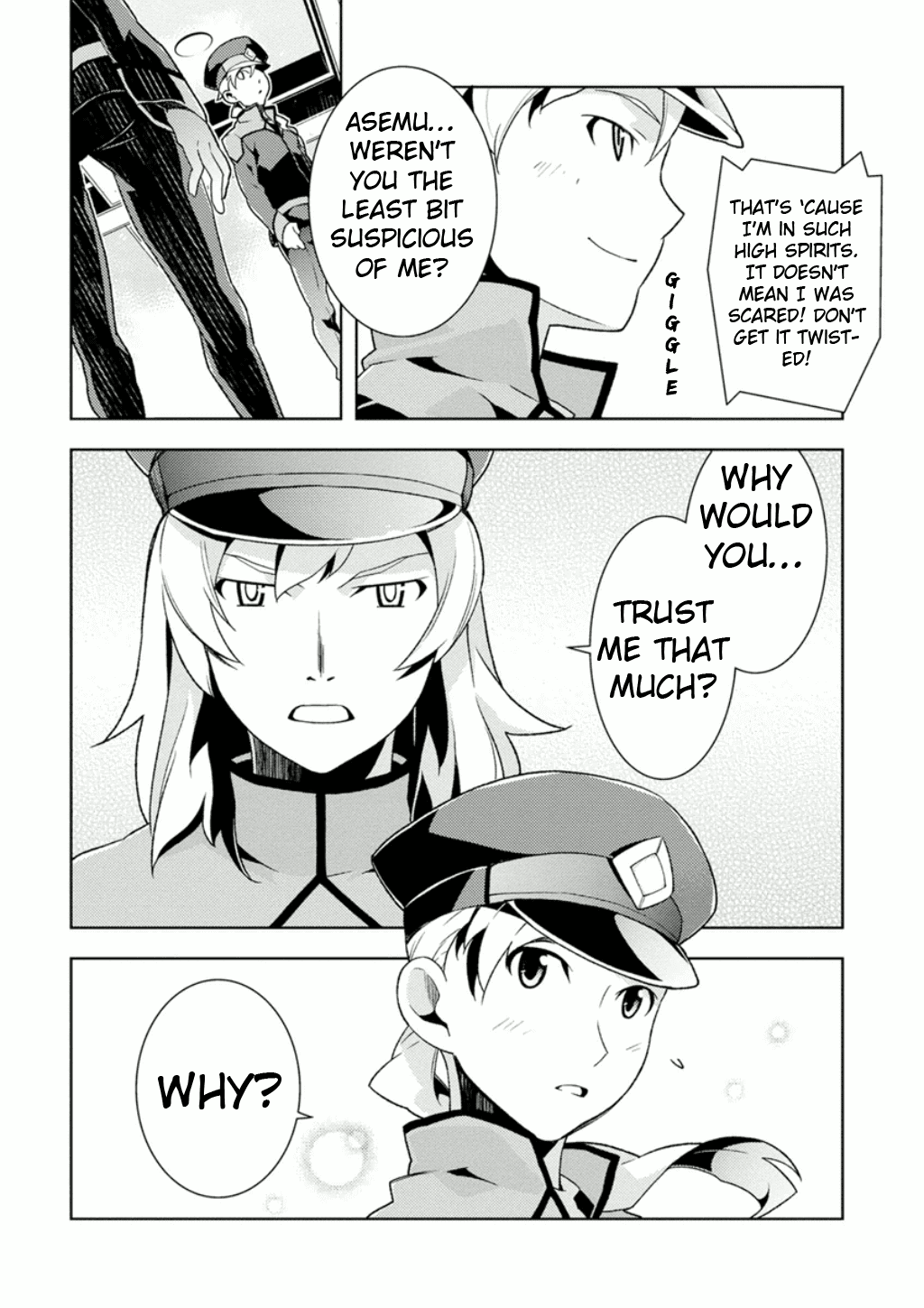Mobile Suit Gundam AGE - Second Evolution Chapter 4 page 14 - Chapter 4: Battle at the Graduation Ceremony