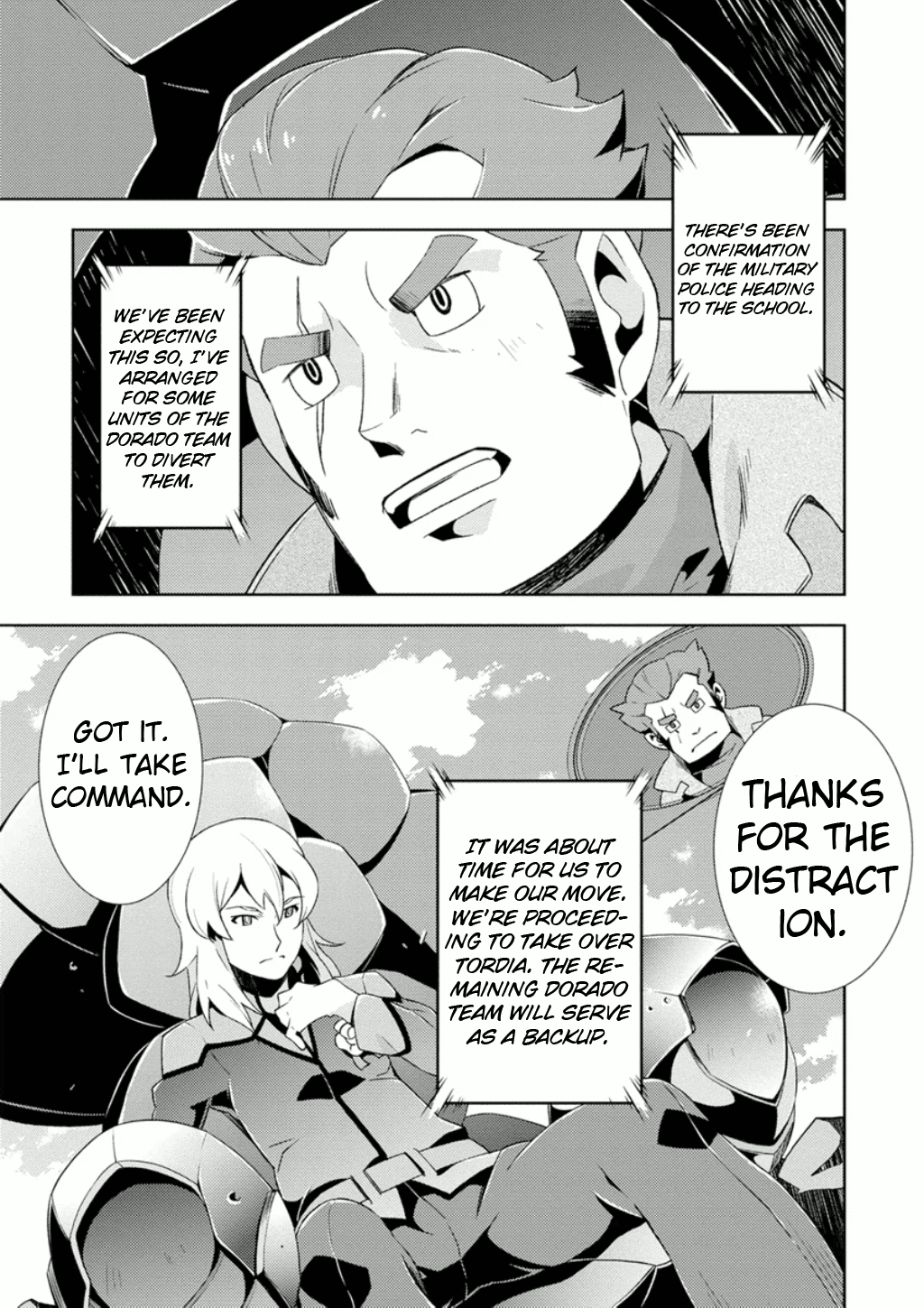Mobile Suit Gundam AGE - Second Evolution Chapter 4 page 19 - Chapter 4: Battle at the Graduation Ceremony