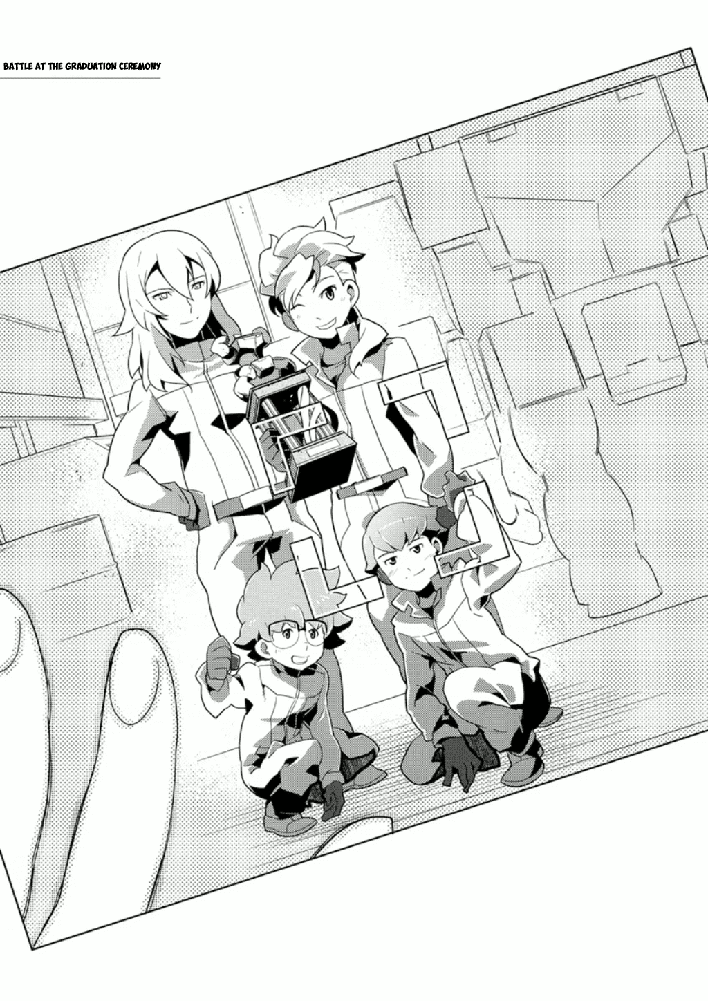 Mobile Suit Gundam AGE - Second Evolution Chapter 4 page 2 - Chapter 4: Battle at the Graduation Ceremony