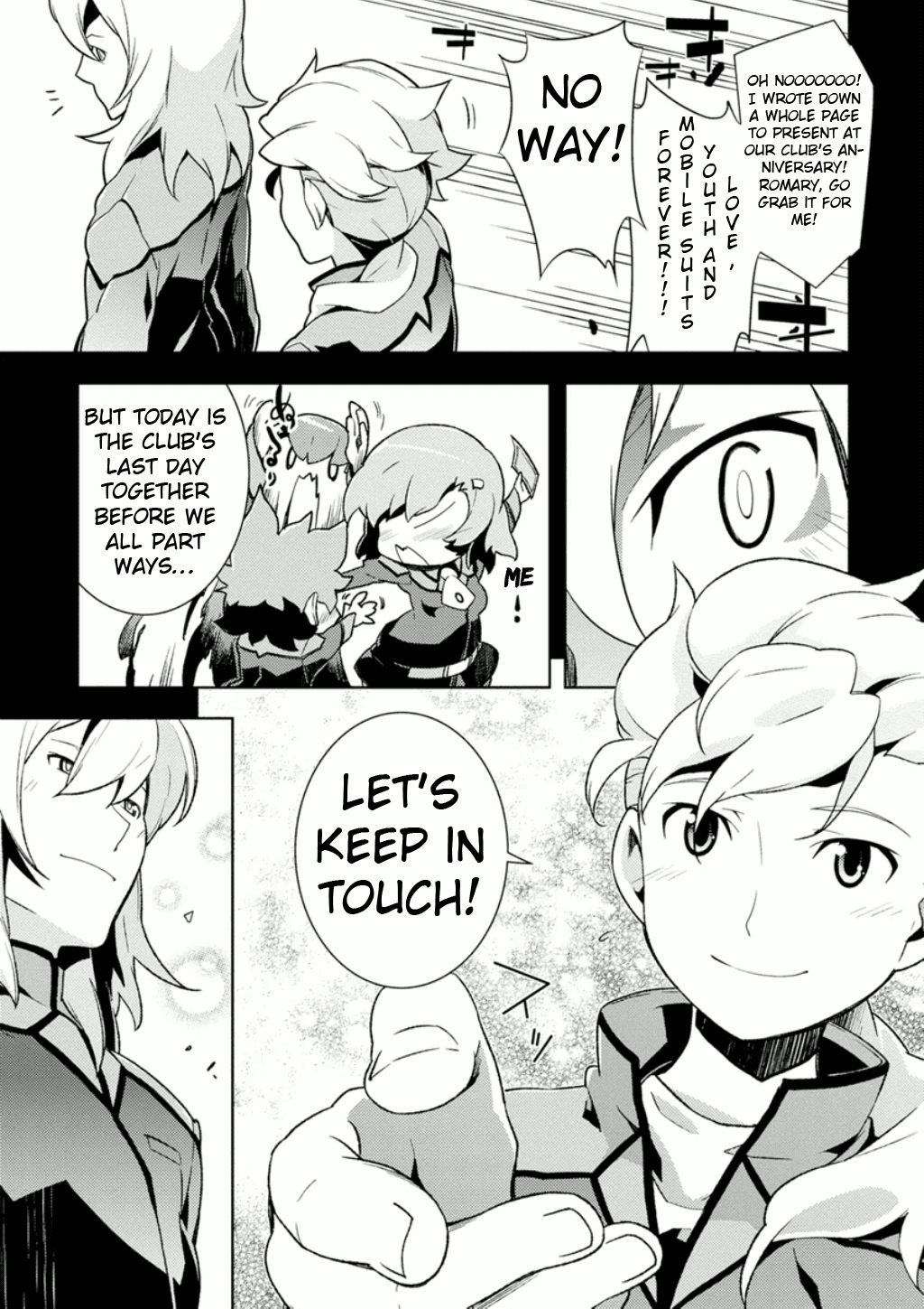 Mobile Suit Gundam AGE - Second Evolution Chapter 4 page 4 - Chapter 4: Battle at the Graduation Ceremony
