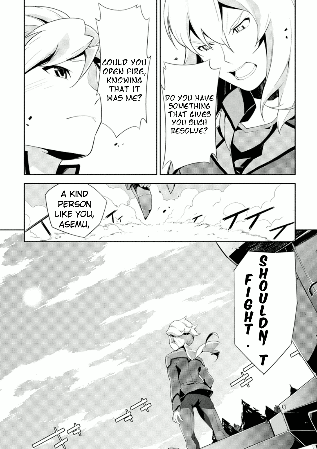 Mobile Suit Gundam AGE - Second Evolution Chapter 4 page 44 - Chapter 4: Battle at the Graduation Ceremony