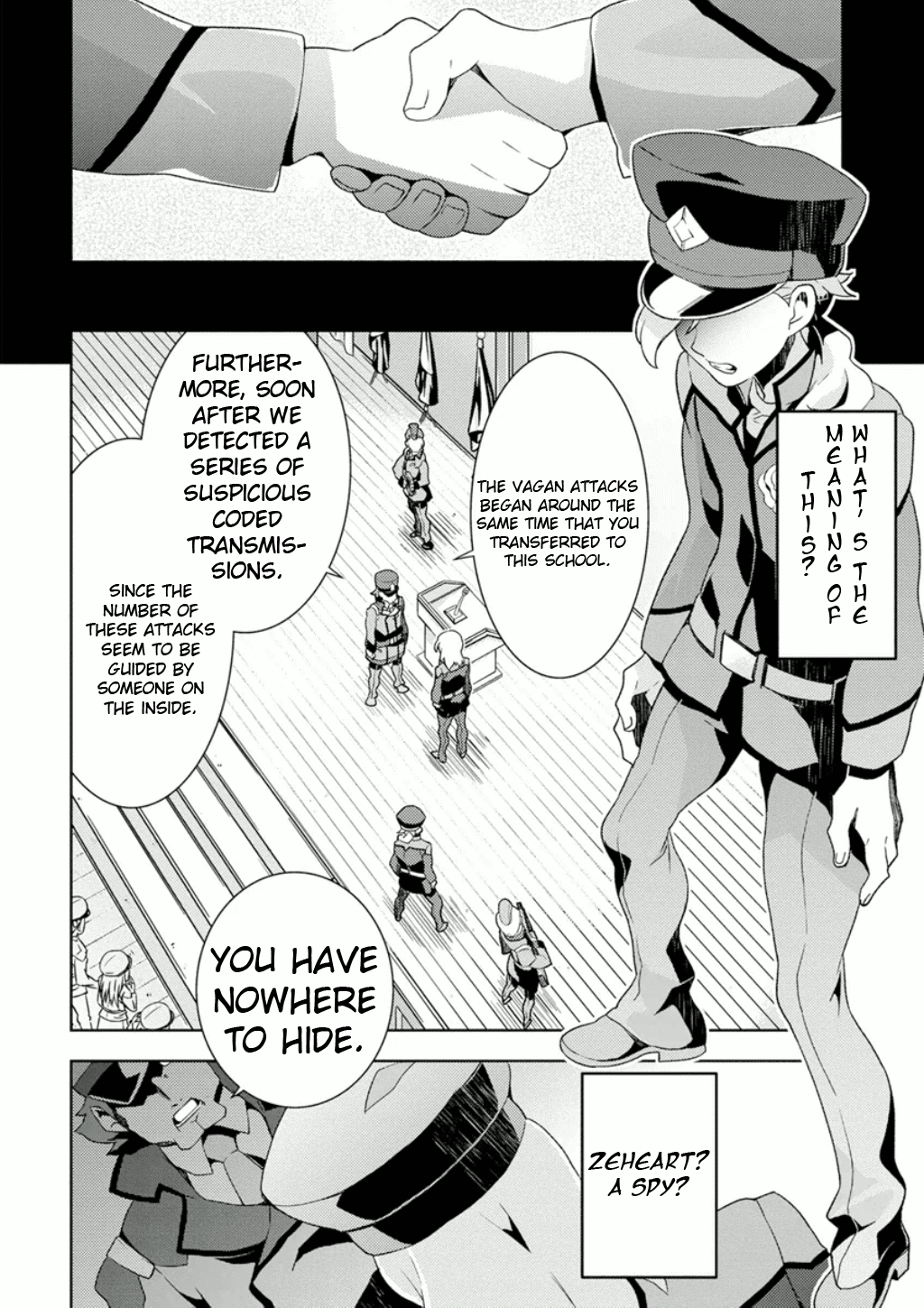 Mobile Suit Gundam AGE - Second Evolution Chapter 4 page 5 - Chapter 4: Battle at the Graduation Ceremony
