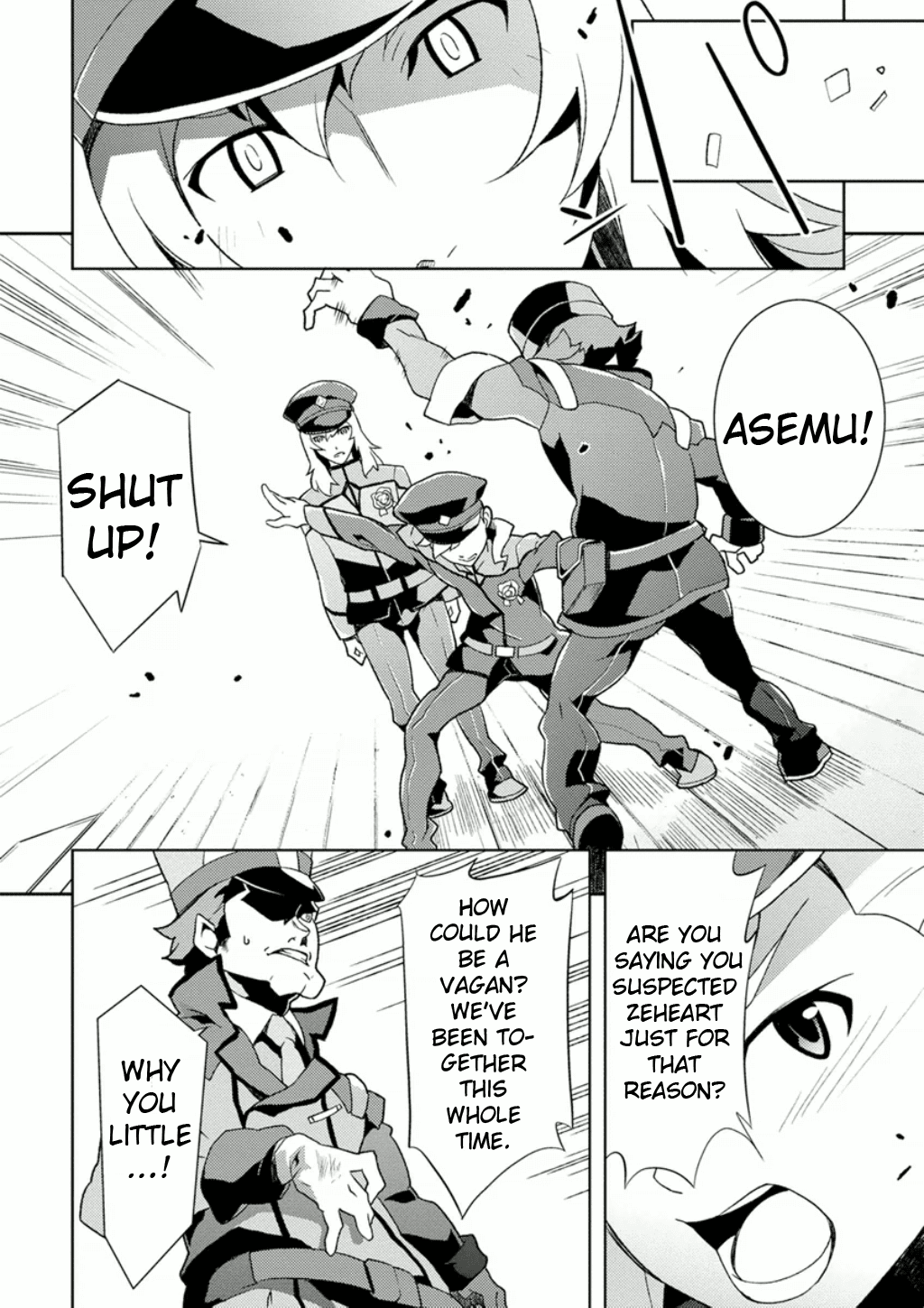 Mobile Suit Gundam AGE - Second Evolution Chapter 4 page 8 - Chapter 4: Battle at the Graduation Ceremony