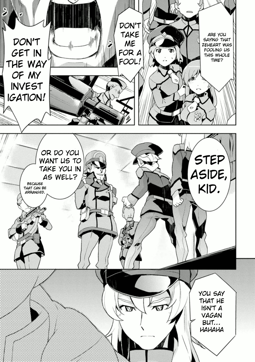 Mobile Suit Gundam AGE - Second Evolution Chapter 4 page 9 - Chapter 4: Battle at the Graduation Ceremony