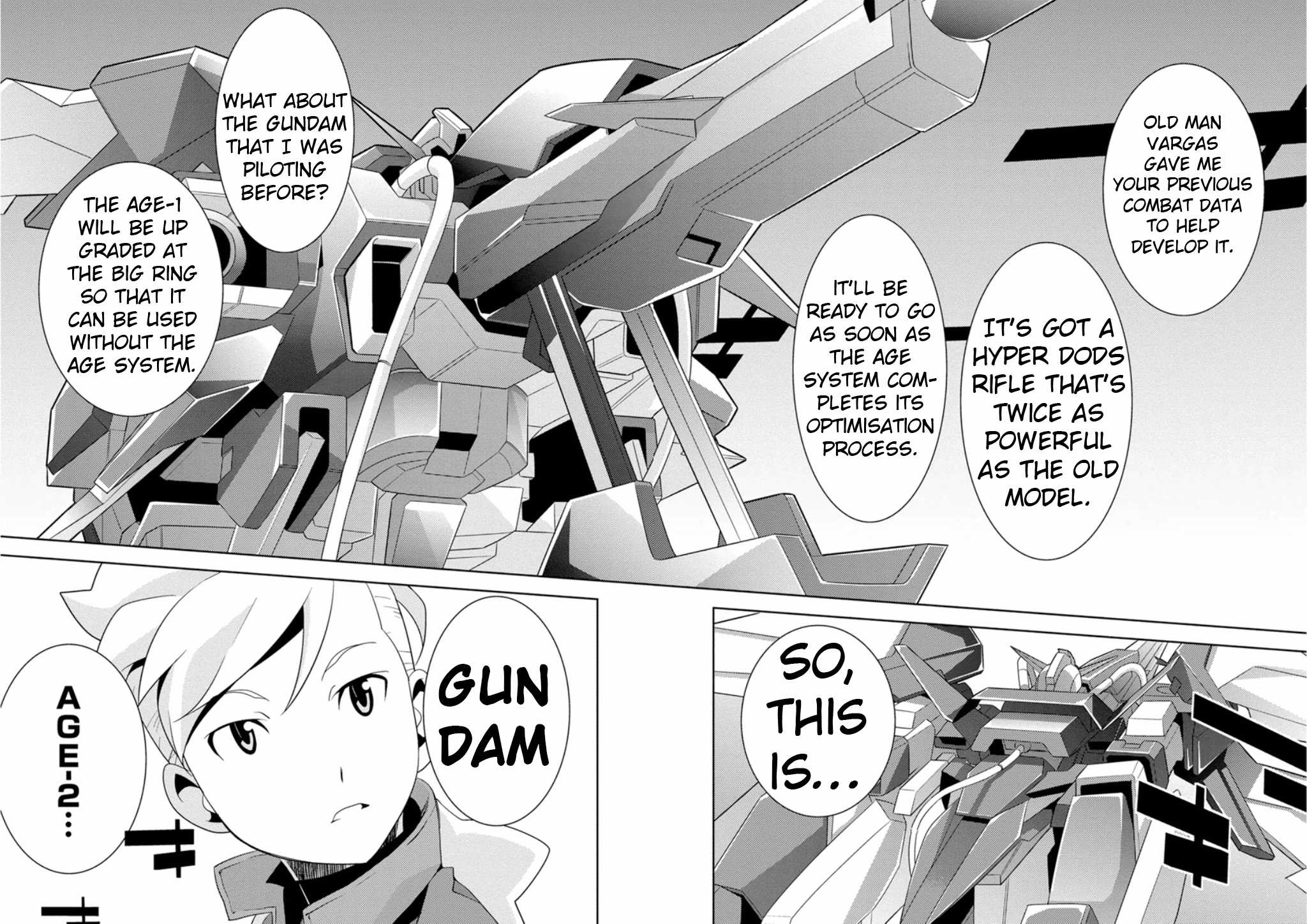 Mobile Suit Gundam AGE - Second Evolution Chapter 5 page 5 - Chapter 5: Asemu Sets Off