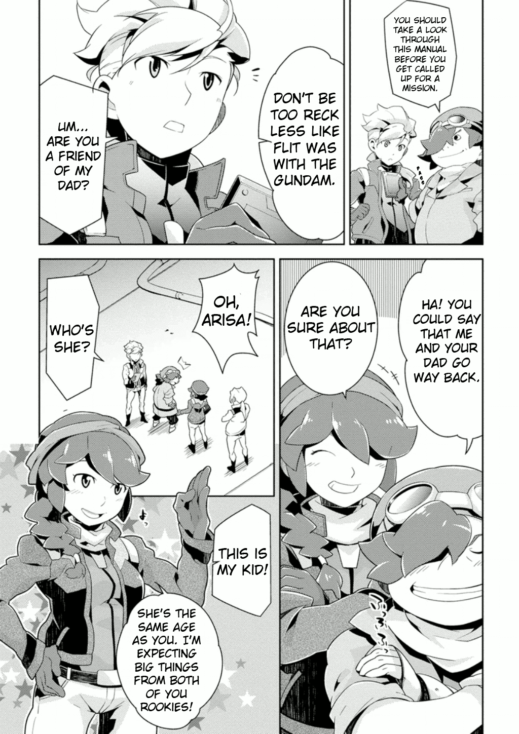 Mobile Suit Gundam AGE - Second Evolution Chapter 5 page 6 - Chapter 5: Asemu Sets Off