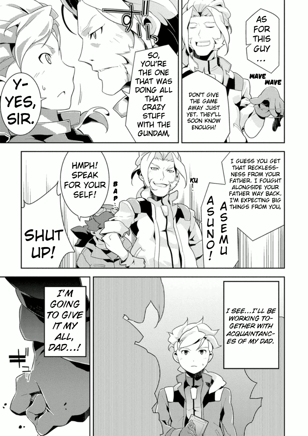 Mobile Suit Gundam AGE - Second Evolution Chapter 5 page 7 - Chapter 5: Asemu Sets Off