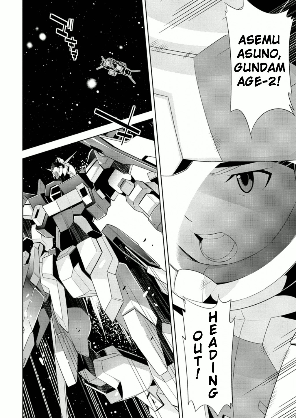 Mobile Suit Gundam AGE - Second Evolution Chapter 6 page 13 - Chapter 6: Big Ring Absolute Line of Defense