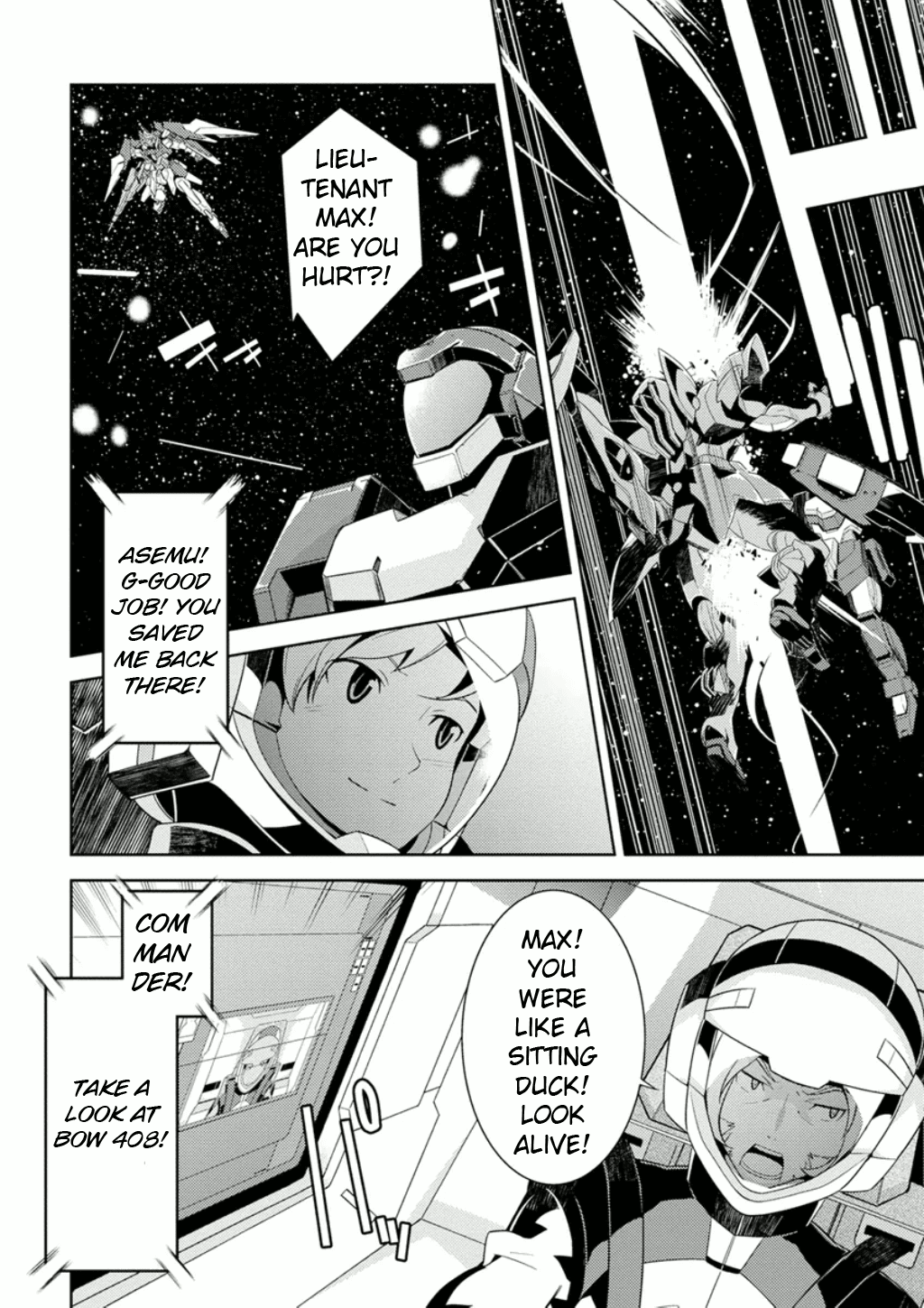 Mobile Suit Gundam AGE - Second Evolution Chapter 6 page 19 - Chapter 6: Big Ring Absolute Line of Defense