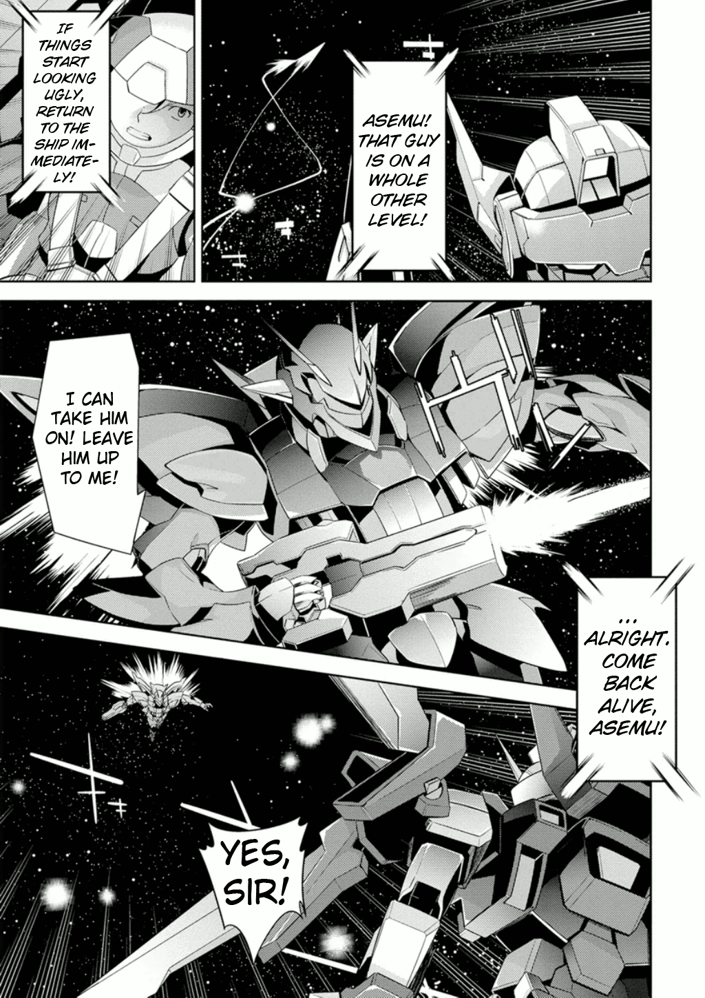 Mobile Suit Gundam AGE - Second Evolution Chapter 6 page 26 - Chapter 6: Big Ring Absolute Line of Defense