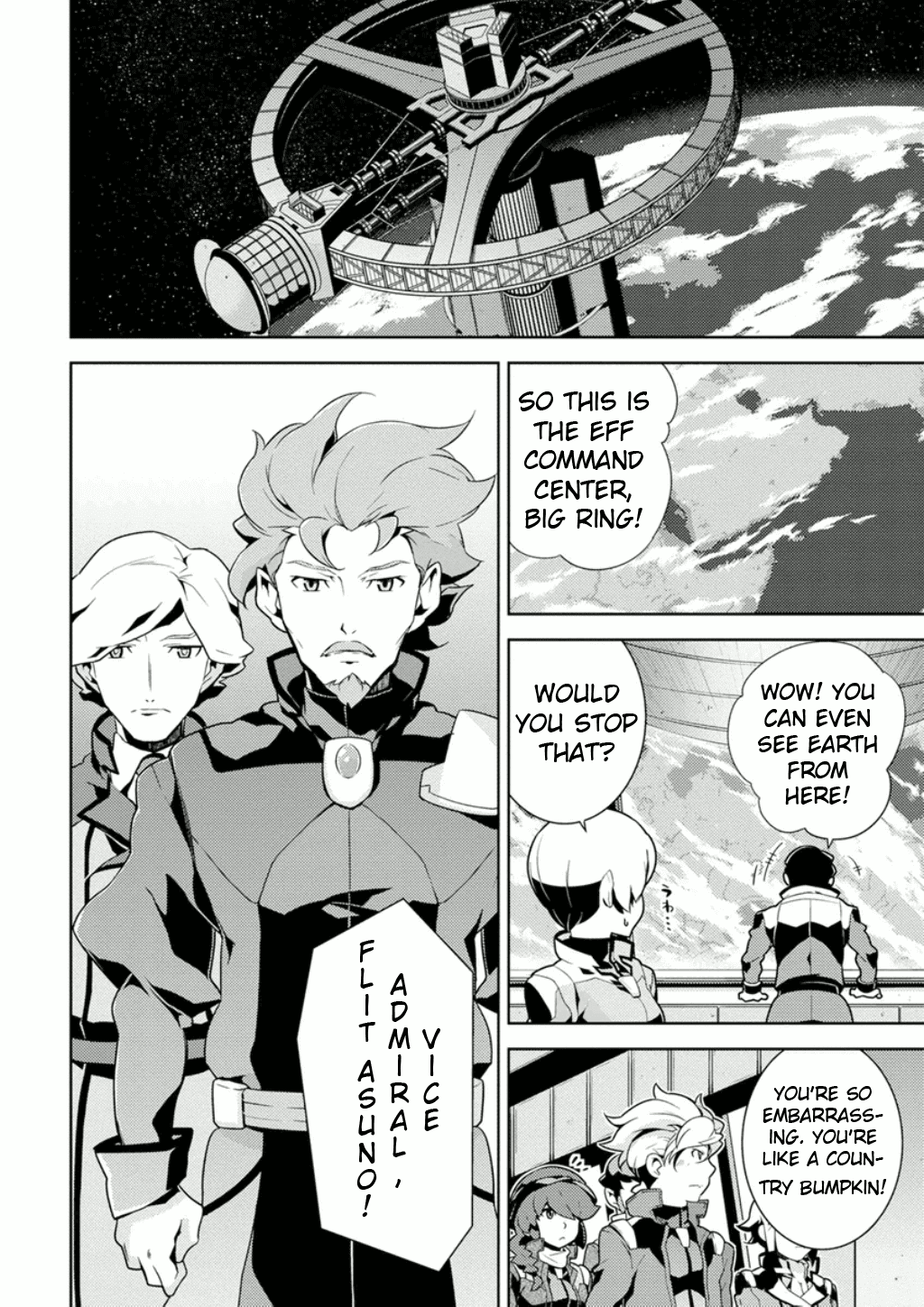 Mobile Suit Gundam AGE - Second Evolution Chapter 6 page 3 - Chapter 6: Big Ring Absolute Line of Defense