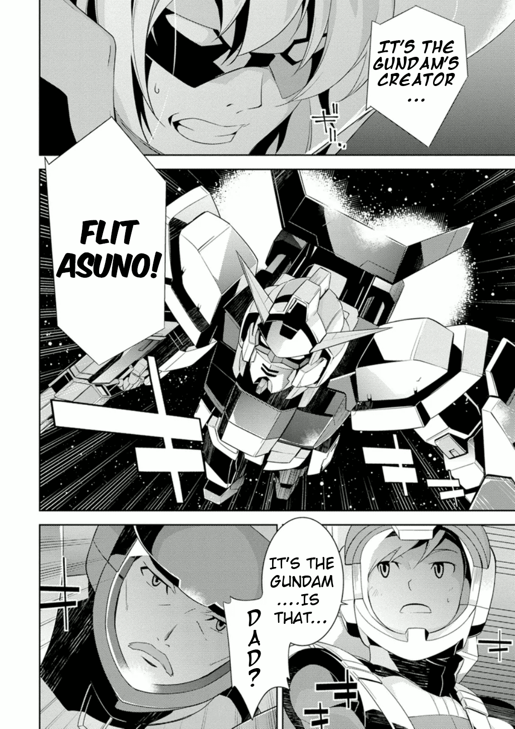 Mobile Suit Gundam AGE - Second Evolution Chapter 6 page 35 - Chapter 6: Big Ring Absolute Line of Defense
