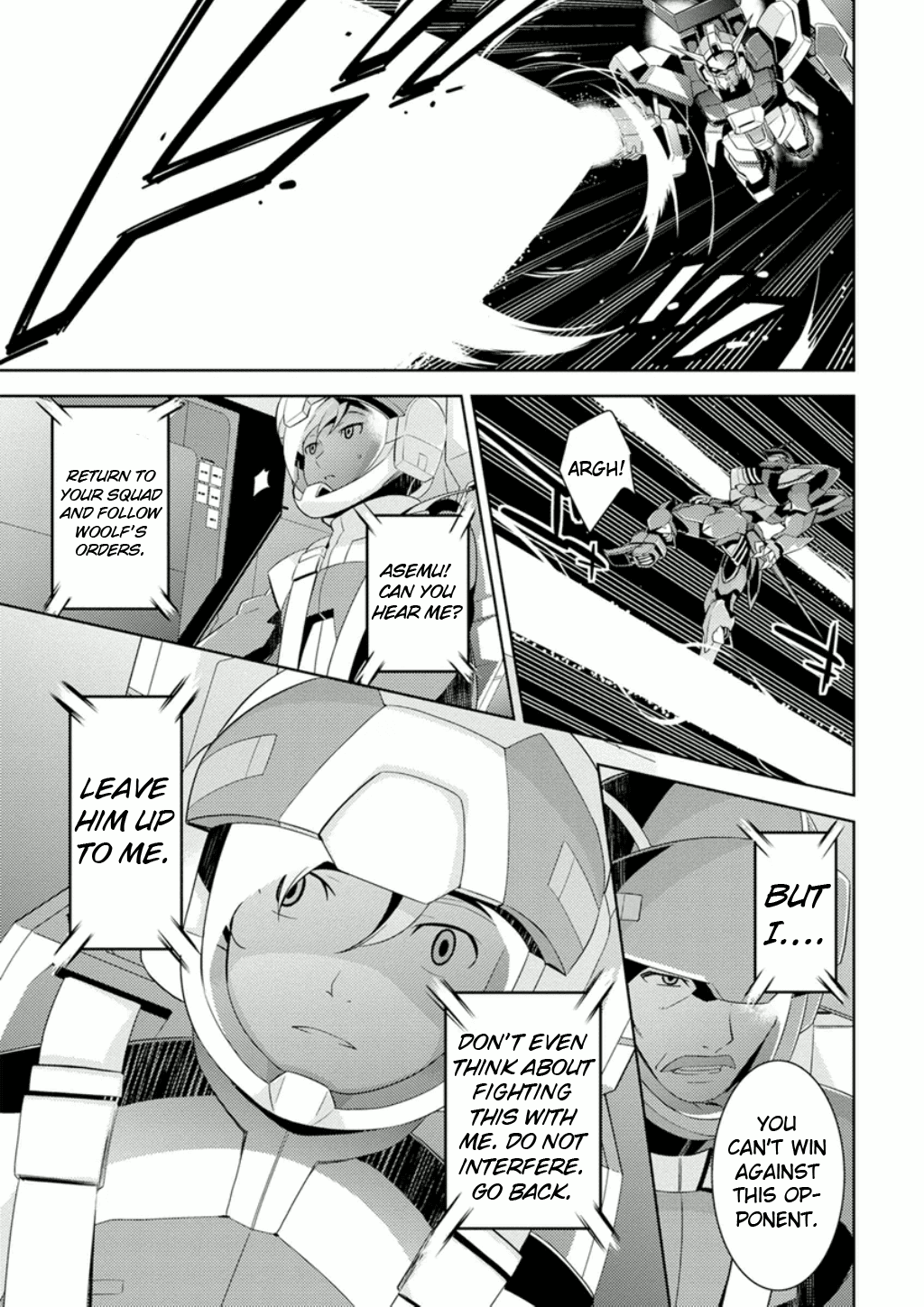 Mobile Suit Gundam AGE - Second Evolution Chapter 6 page 36 - Chapter 6: Big Ring Absolute Line of Defense