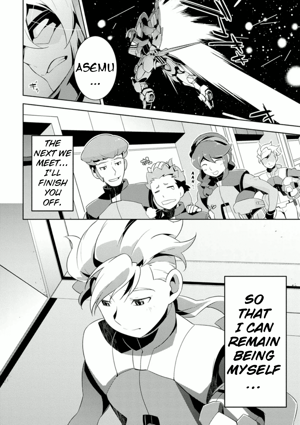 Mobile Suit Gundam AGE - Second Evolution Chapter 6 page 39 - Chapter 6: Big Ring Absolute Line of Defense