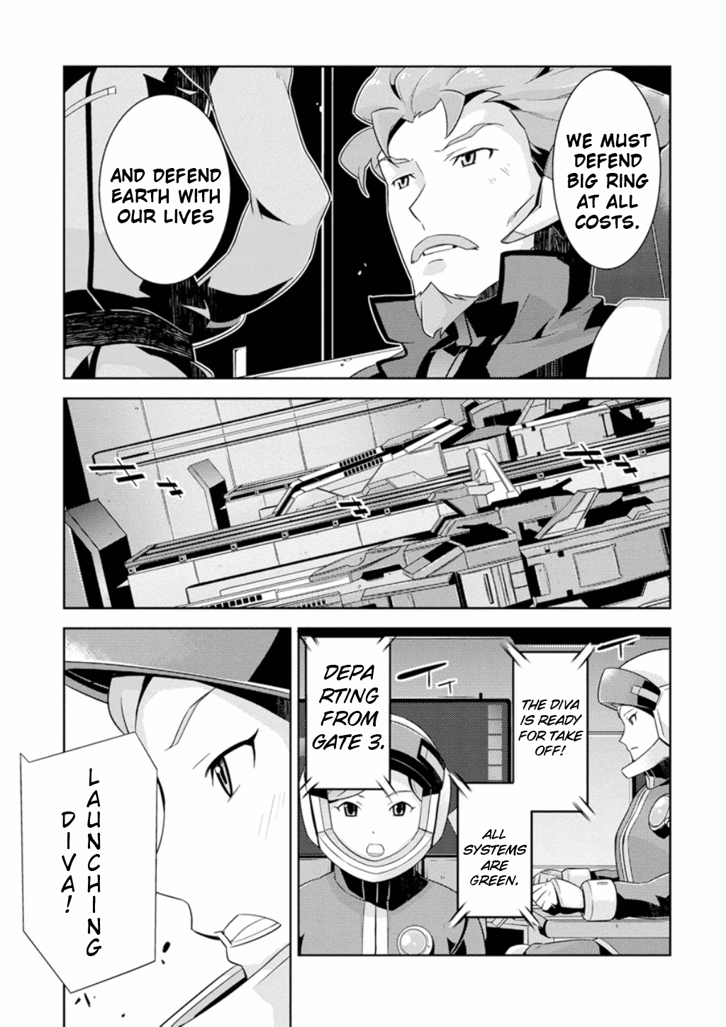 Mobile Suit Gundam AGE - Second Evolution Chapter 6 page 8 - Chapter 6: Big Ring Absolute Line of Defense