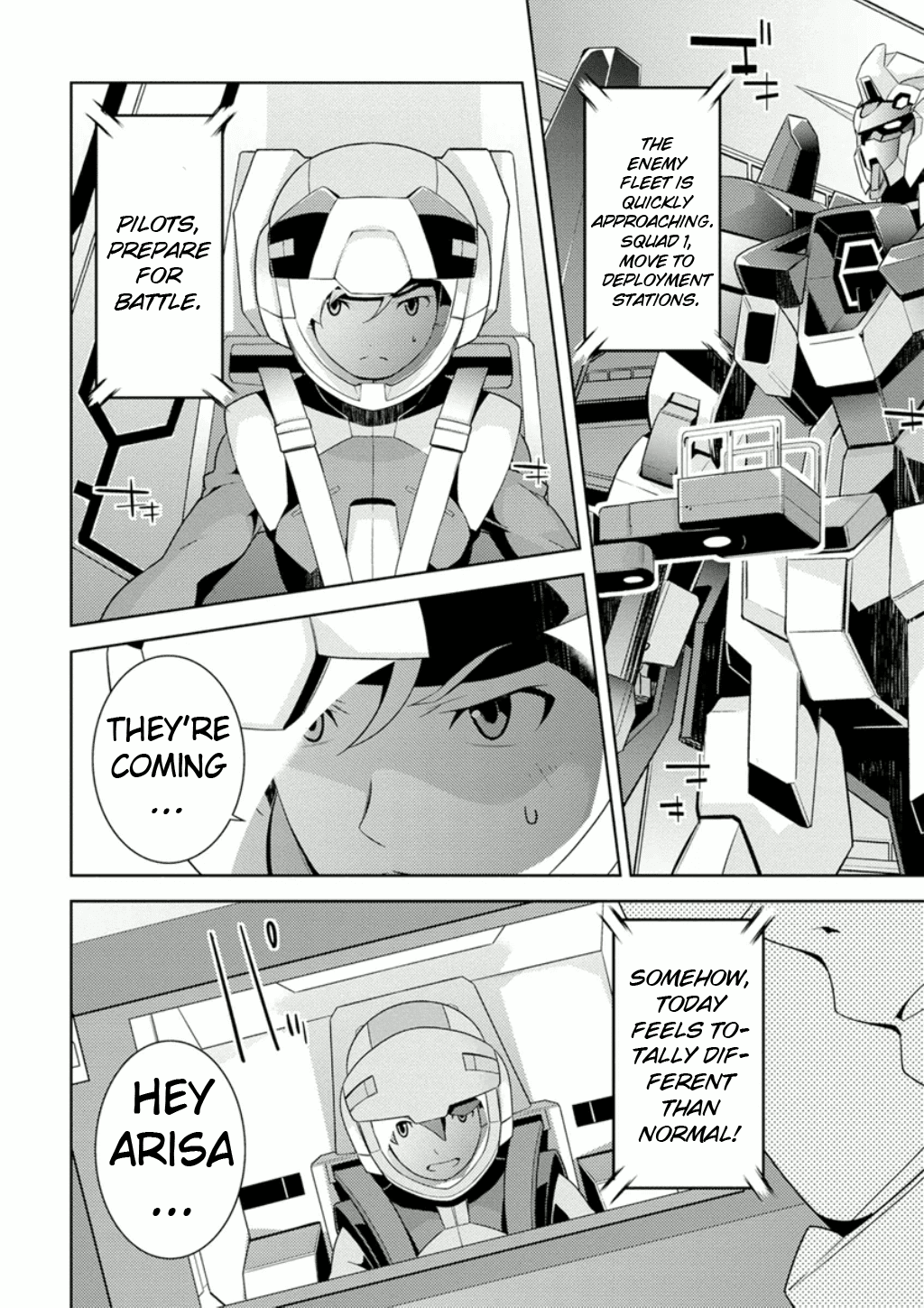 Mobile Suit Gundam AGE - Second Evolution Chapter 6 page 9 - Chapter 6: Big Ring Absolute Line of Defense